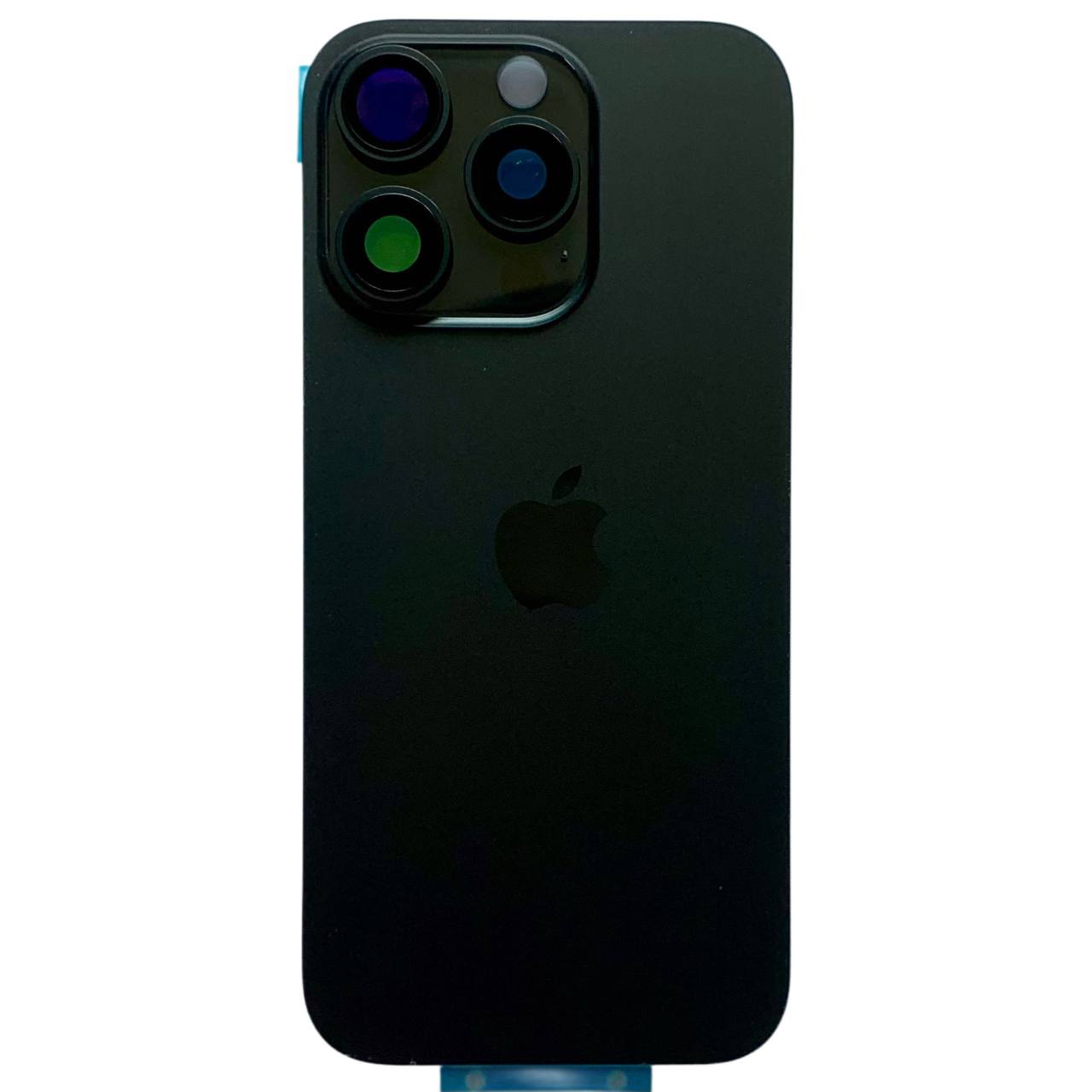 Задня кришка корпуса iPhone 16 Pro black, зі склом камери, MagSafe, 1:1 Original