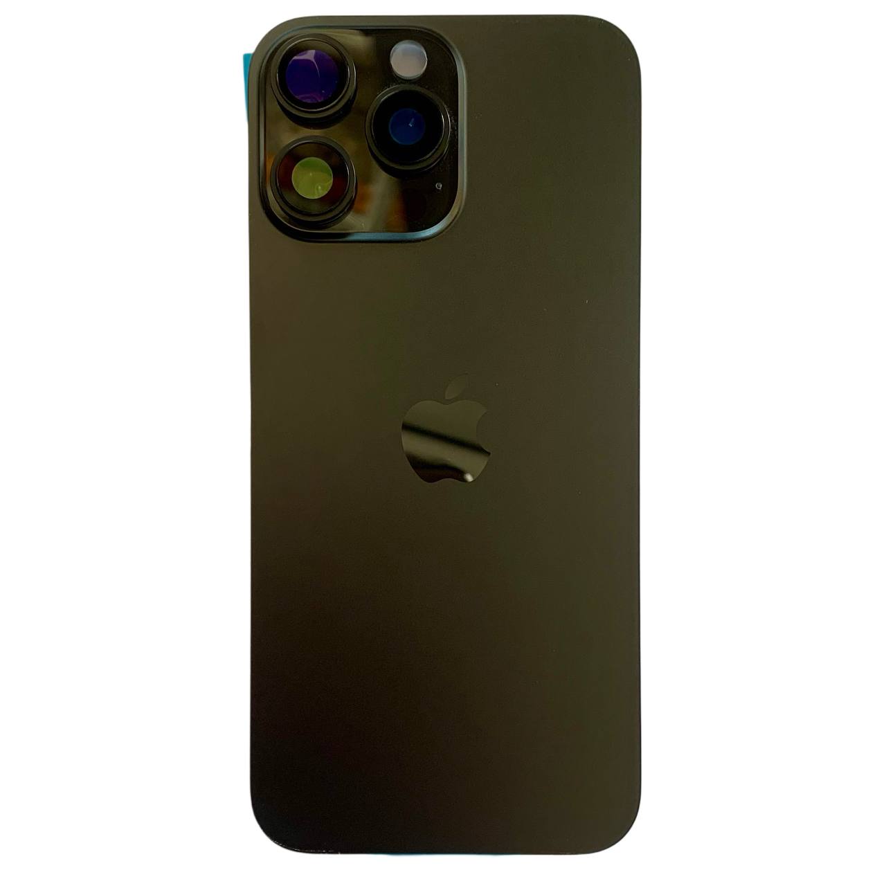 Задня кришка корпуса iPhone 16 Pro Max black, зі склом камери, MagSafe, 1:1 Original