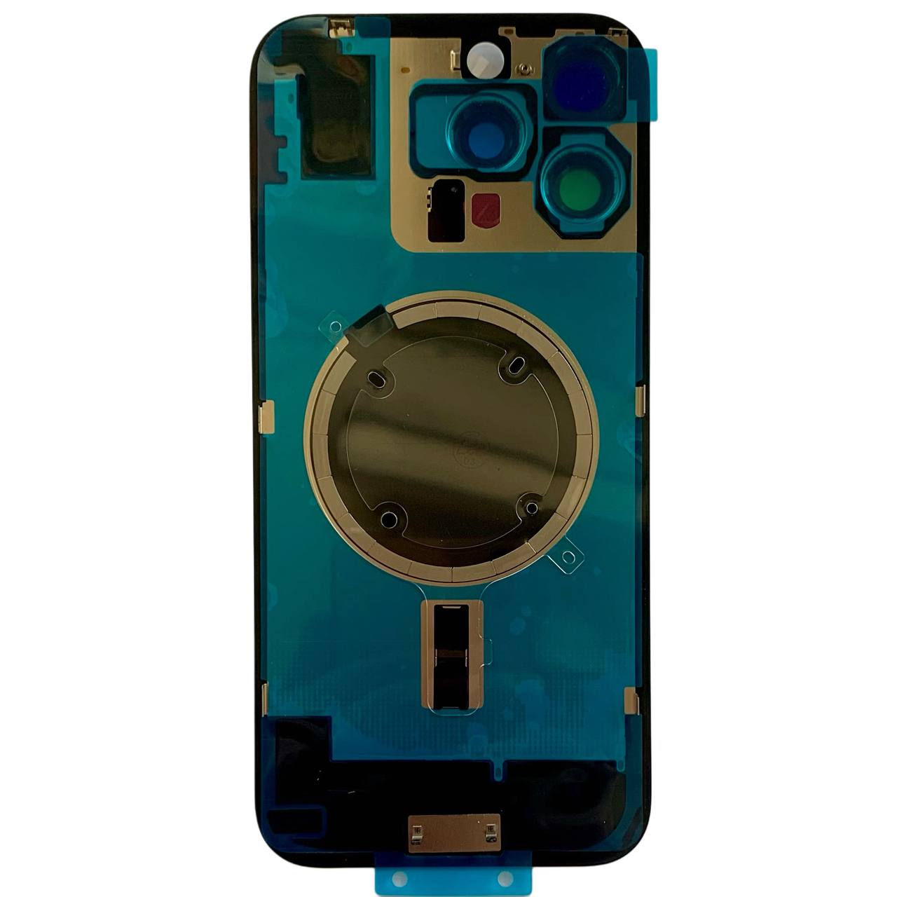 Задня кришка корпуса iPhone 16 Pro Max gold, зі склом камери, MagSafe, 1:1 Original