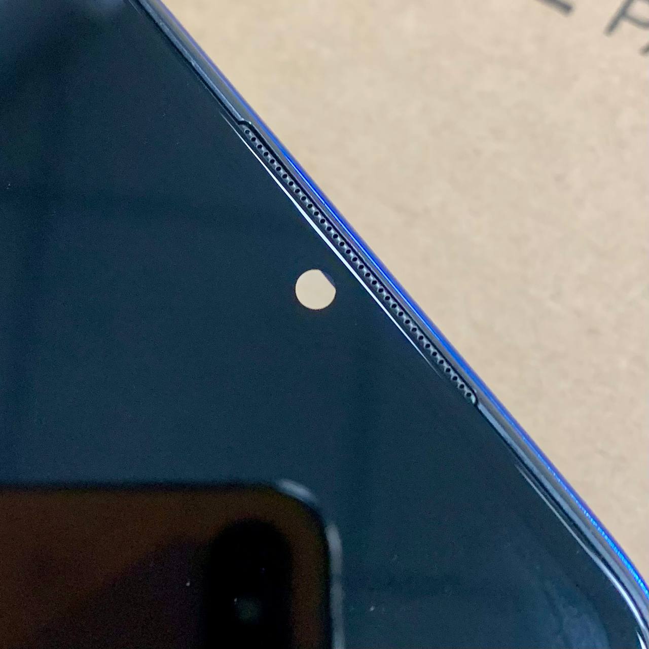 Дисплей Xiaomi Redmi Note 8 Pro blue, з рамкою, Original (PRC)