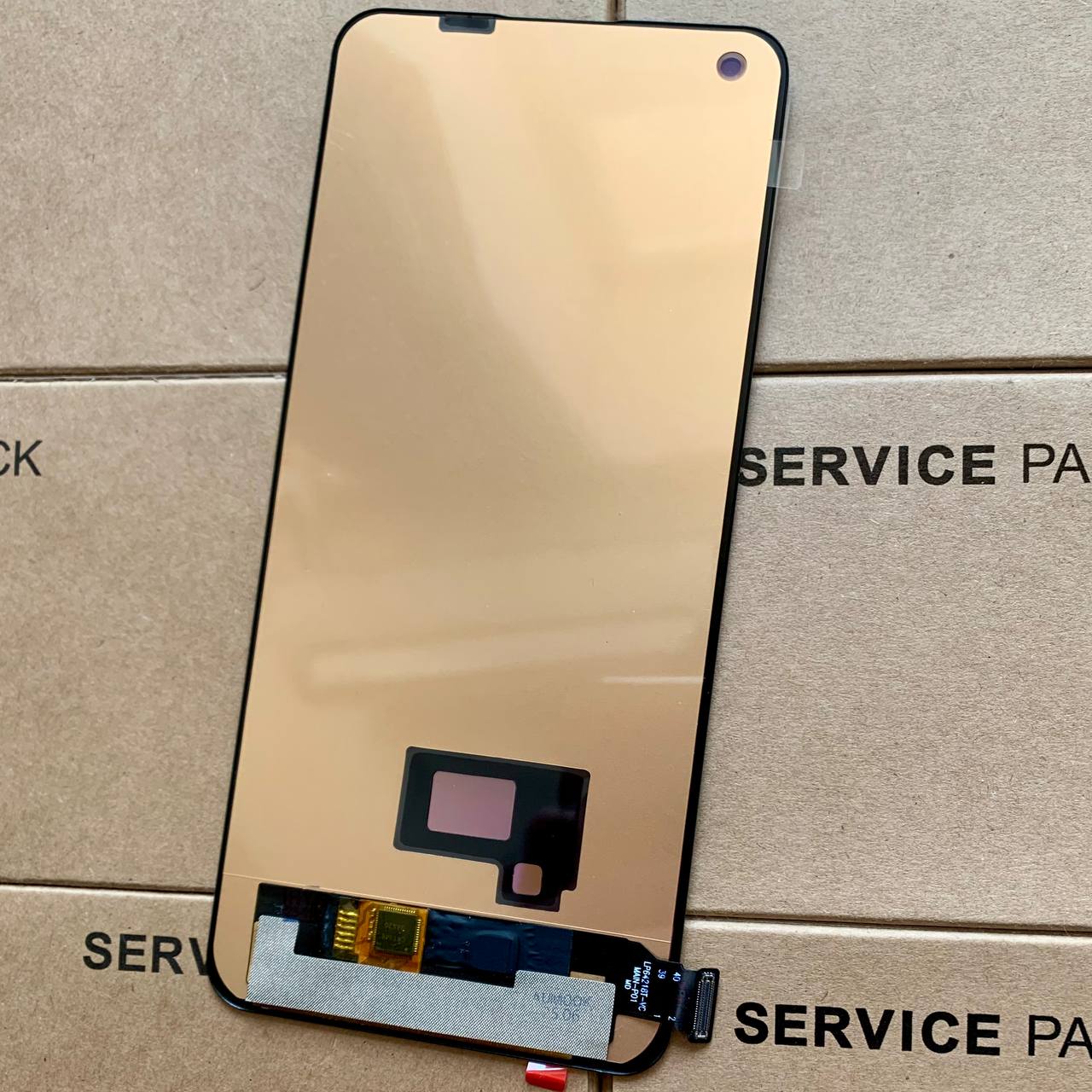 Дисплей OnePlus 8T | OnePlus 9R | Realme X7 Pro black, без рамки, Hard OLED