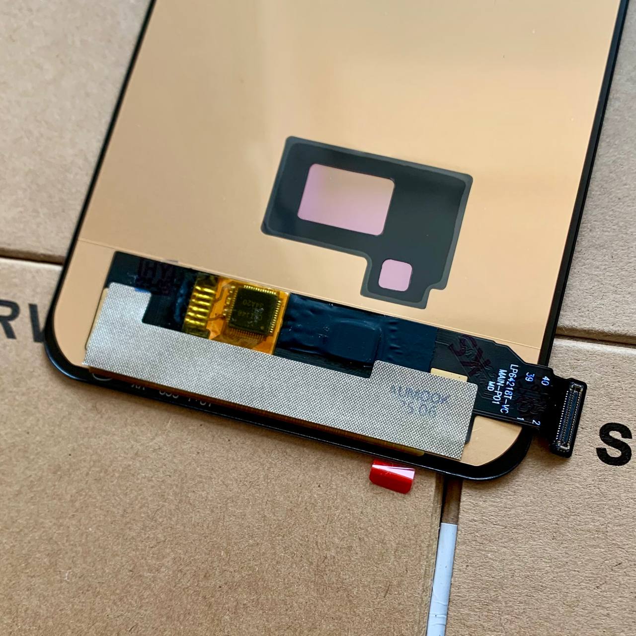 Дисплей OnePlus 8T | OnePlus 9R | Realme X7 Pro black, без рамки, Hard OLED