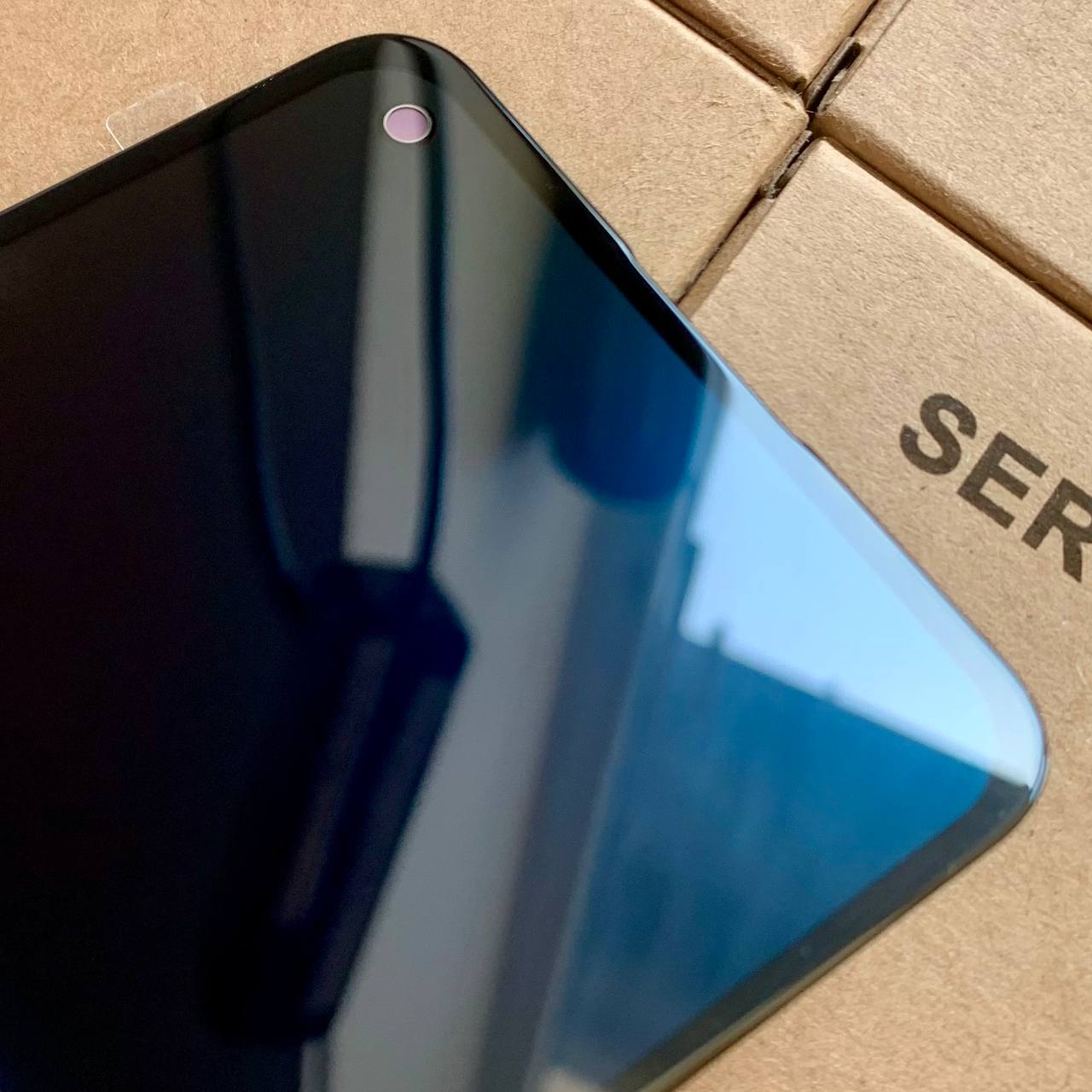 Дисплей OnePlus 8T | OnePlus 9R | Realme X7 Pro black, без рамки, Hard OLED