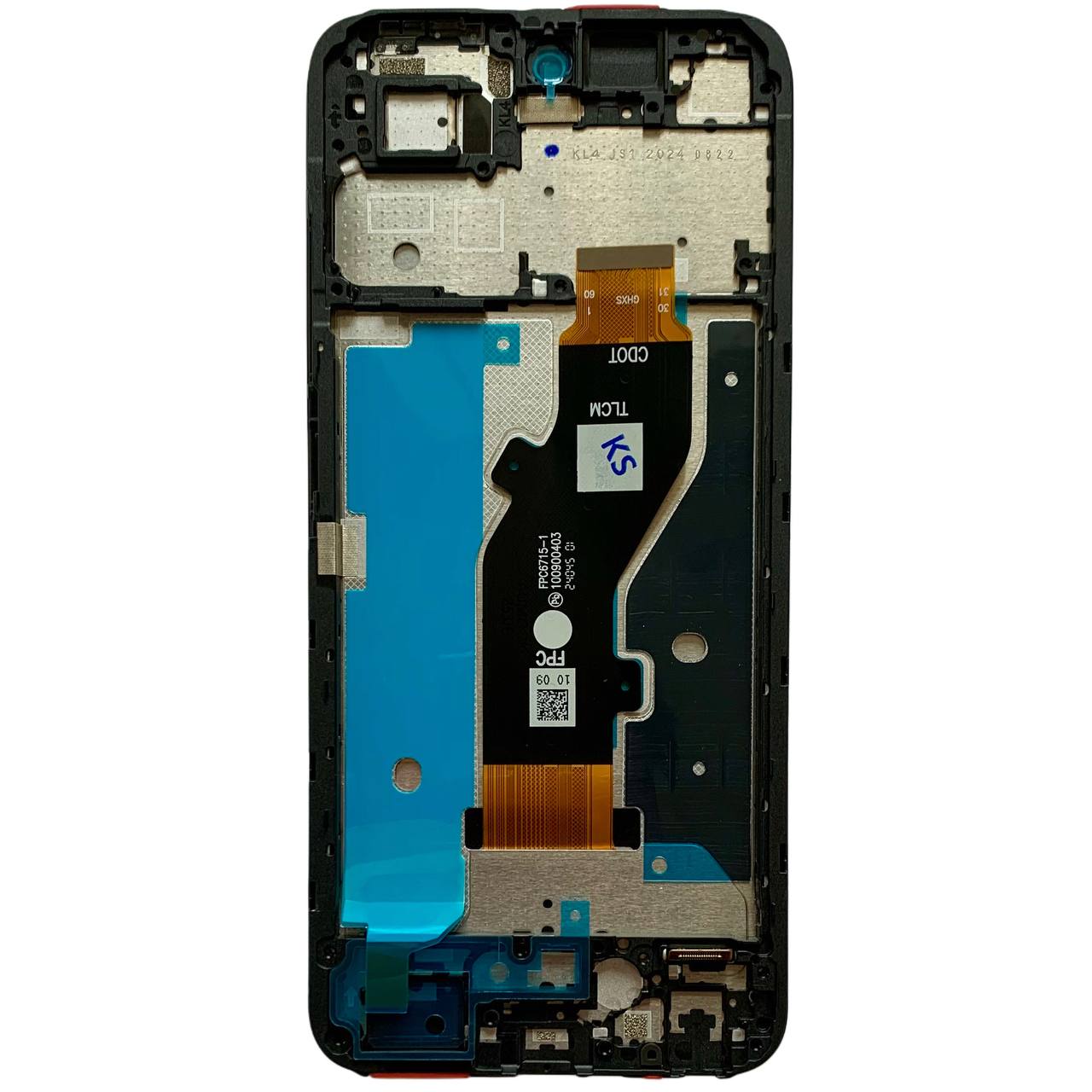 Дисплей Tecno Spark Go 1 black, з рамкою, Original (PRC)