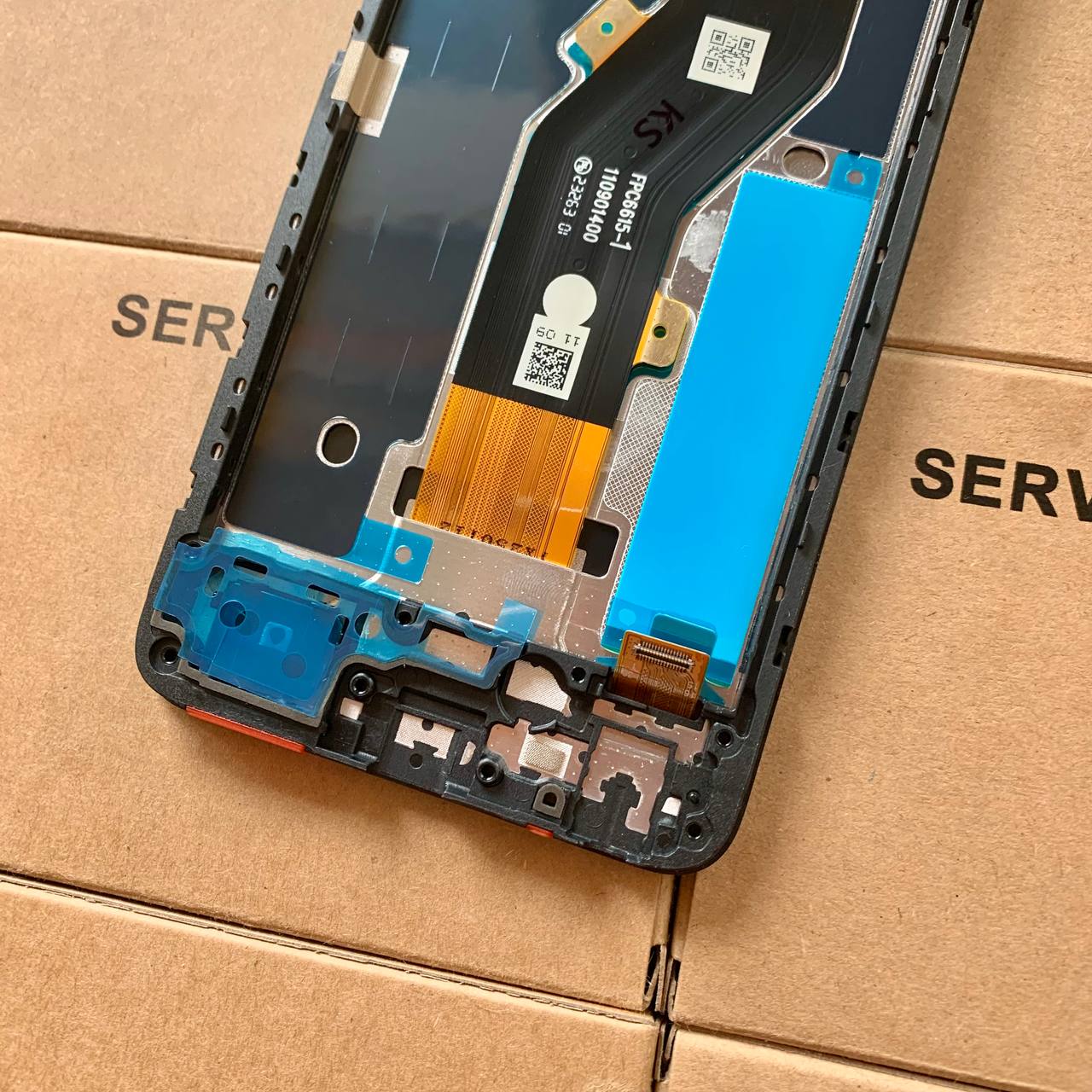 Дисплей Tecno Spark 30C black, з рамкою, Original (PRC)