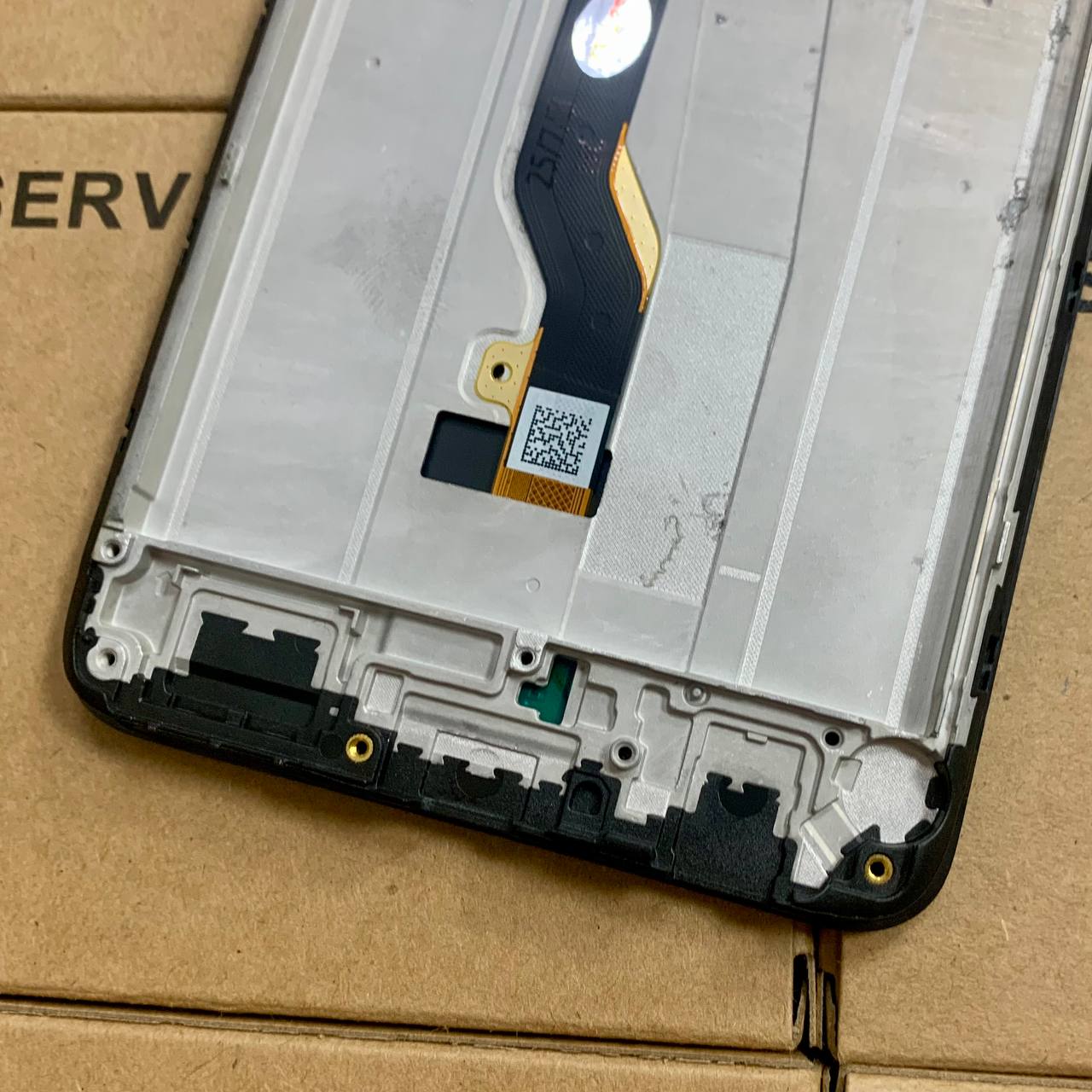 Дисплей Tecno Pova 3 black, с рамкой, Original (PRC)
