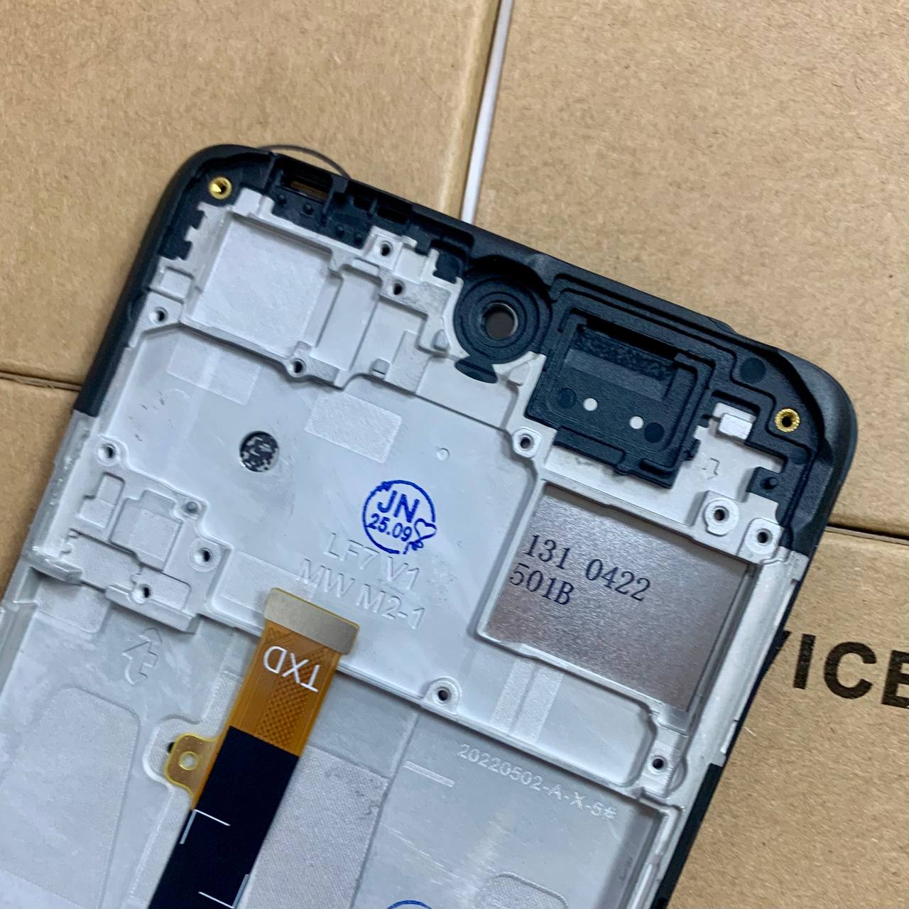 Дисплей Tecno Pova 3 black, с рамкой, Original (PRC)