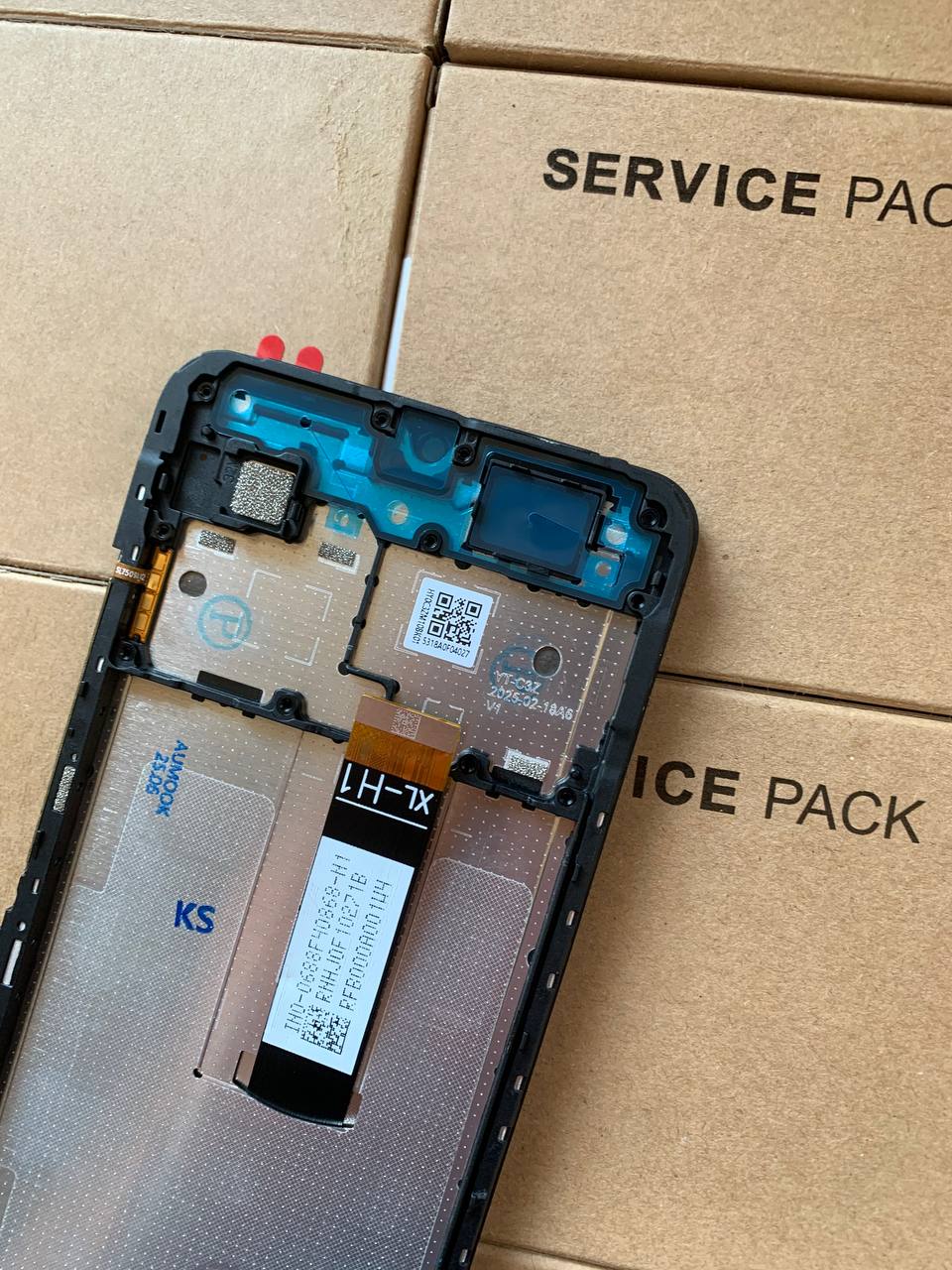 Дисплей Xiaomi Redmi A5 | Poco C71 black, з рамкою, Original (PRC) | Глобальна версія