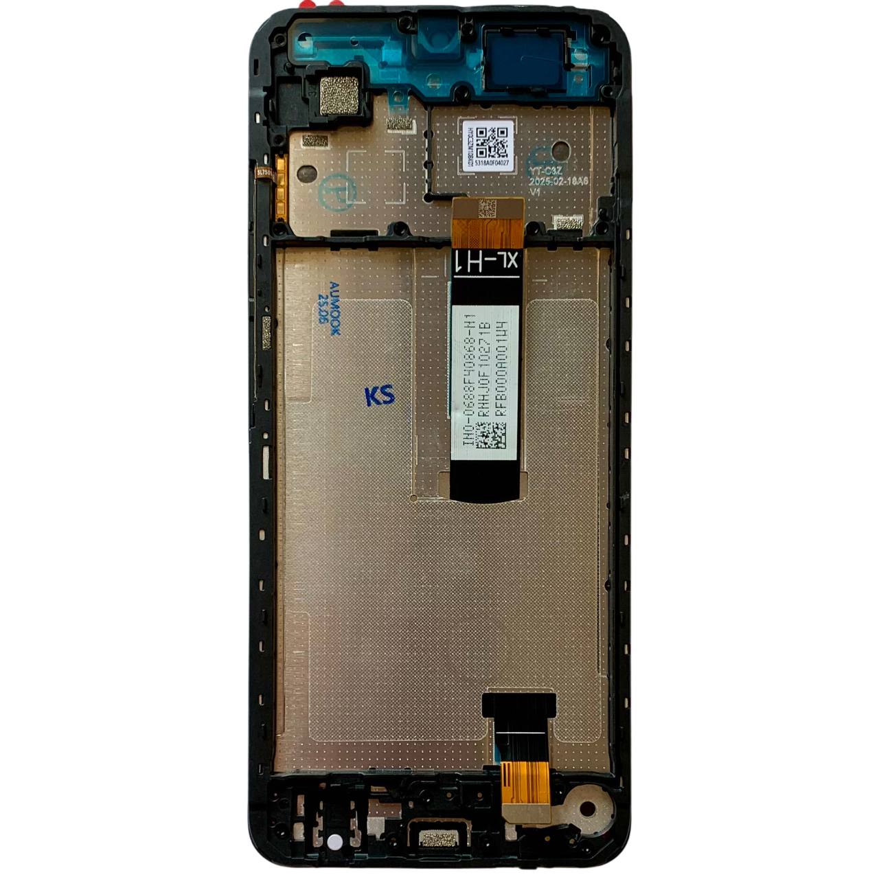 Дисплей Xiaomi Redmi A5 | Poco C71 black, з рамкою, Original (PRC) | Глобальна версія
