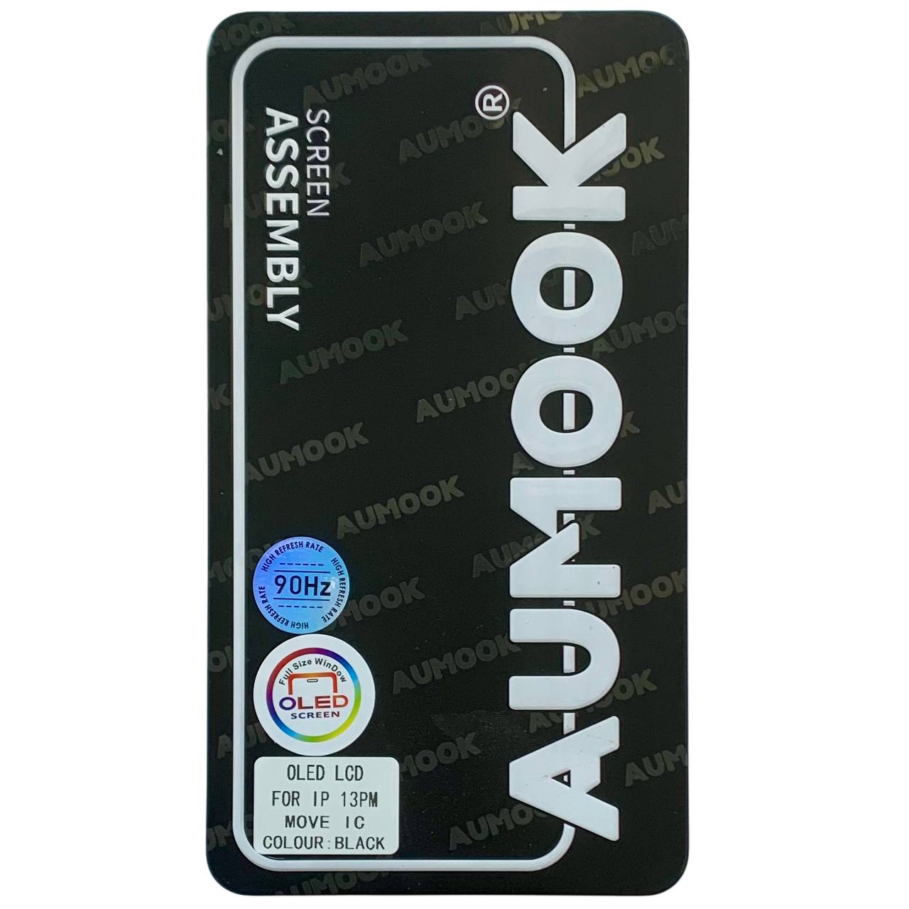 Дисплей iPhone 13 Pro Max black, с рамкой, AUMOOK Prime SOFT OLED 90Hz (move IC)