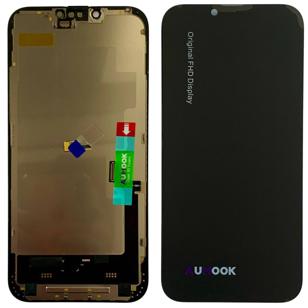 Дисплей iPhone 14 Plus black, з рамкою, AUMOOK Prime SOFT OLED (move IC)