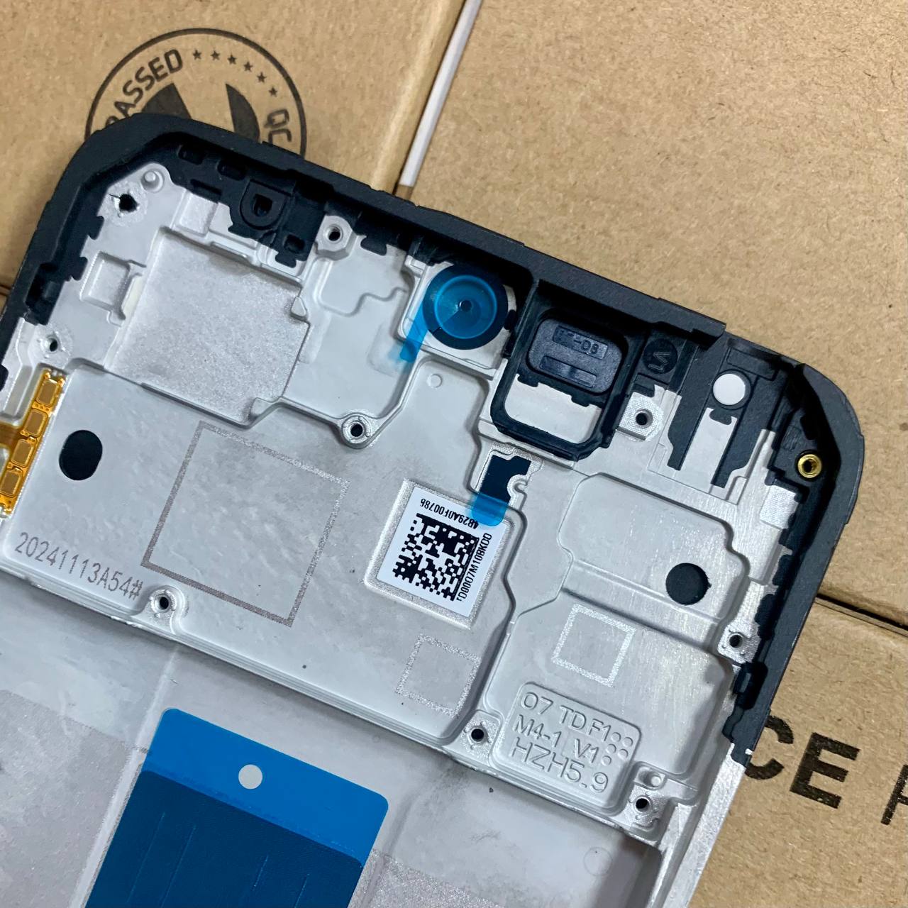 Дисплей Xiaomi Redmi Note 14 4G black, з рамкою, Original (China) (159*74mm) | Глобальна версія