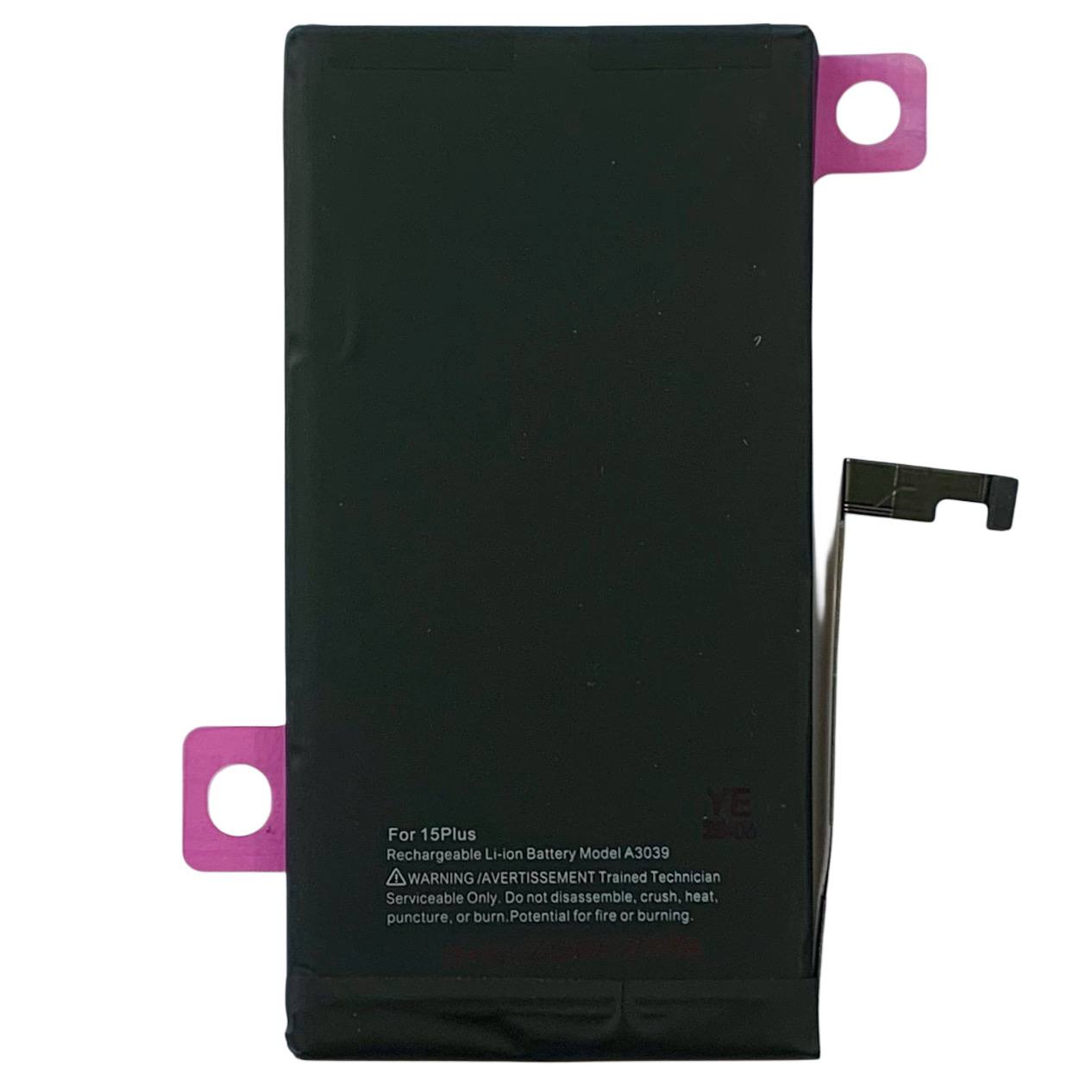 Акумулятор iPhone 15 Plus Original IC | Привязывается в 18 iOS | Усиленная 4650mAh