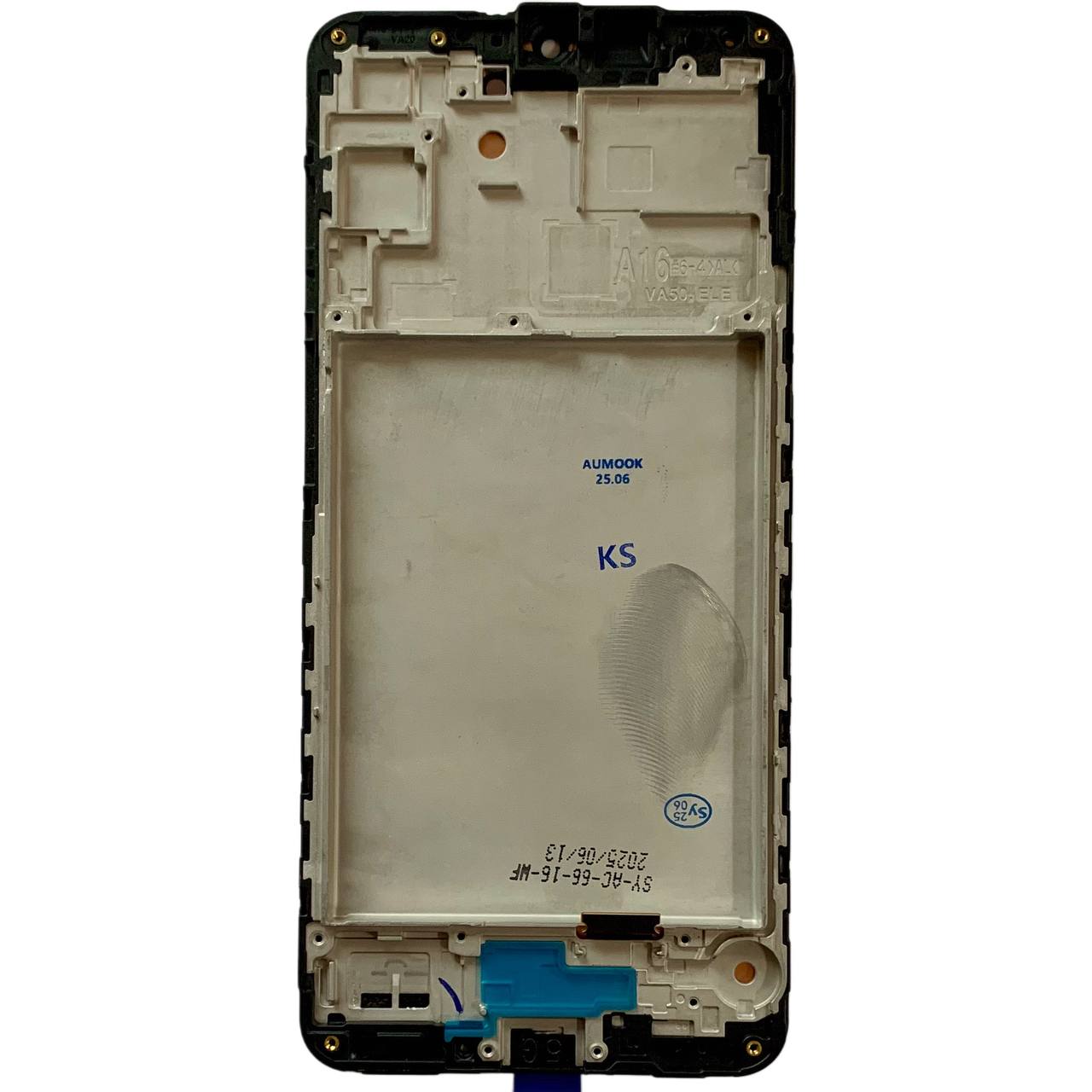Дисплей Samsung A166 Galaxy A16 5G 2024 black, с рамкой, AMOLED