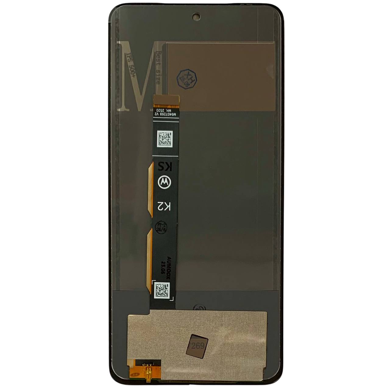 Дисплей Motorola Moto G84 black, без рамки, INCELL