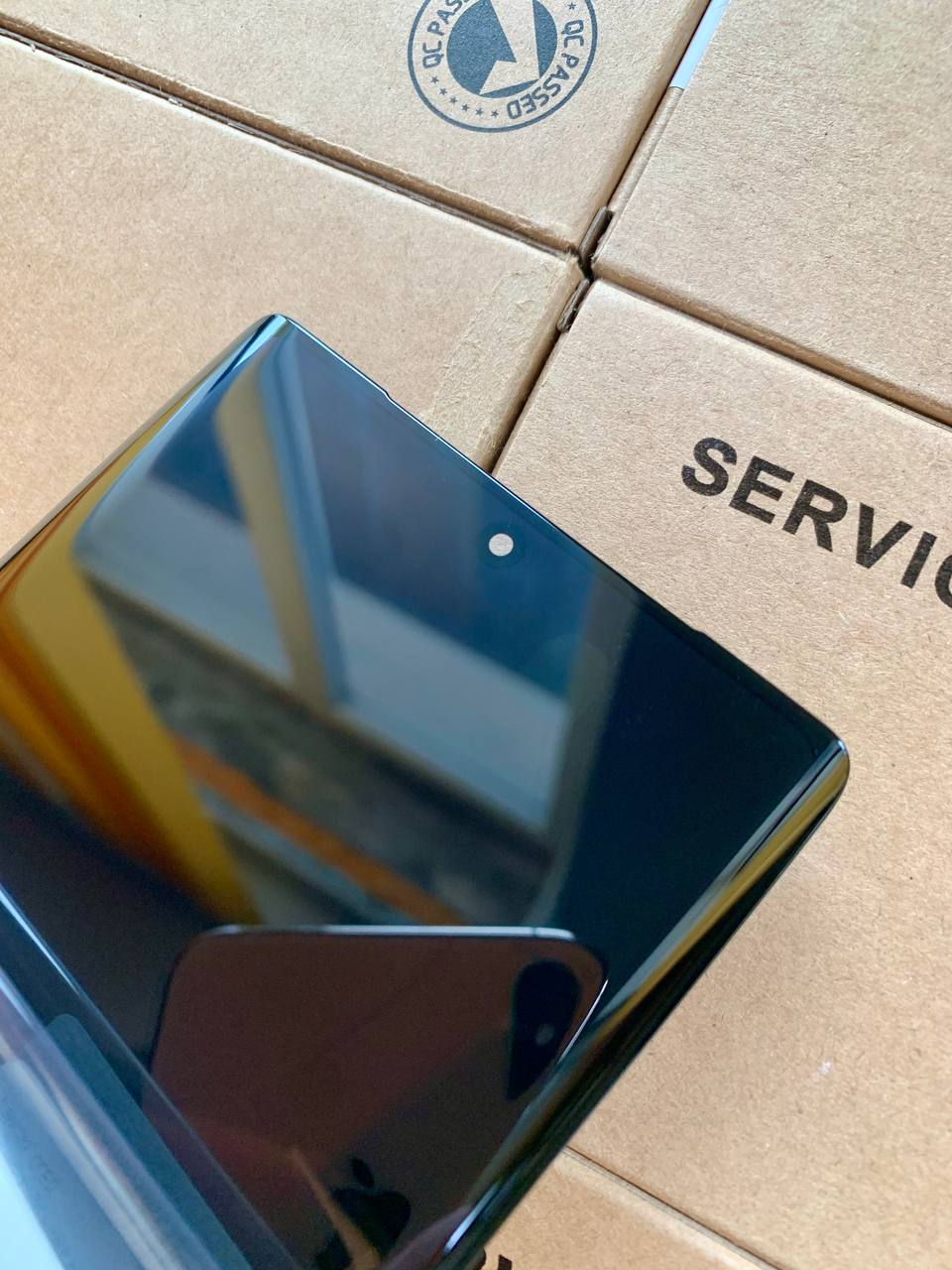 Дисплей Google Pixel 6 Pro black, з рамкою, OLED