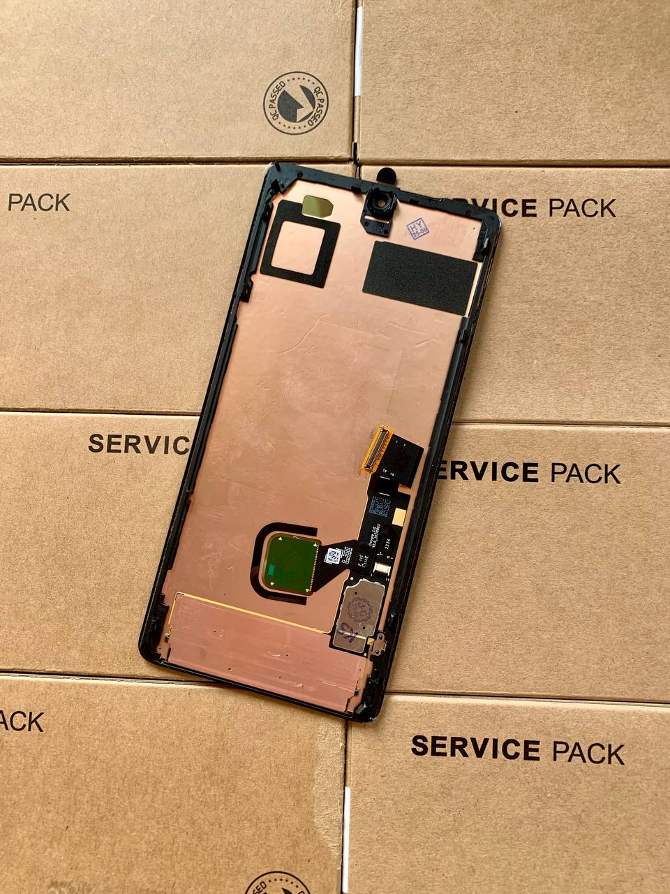 Дисплей Google Pixel 7 Pro black, с рамкой, Original (REF)