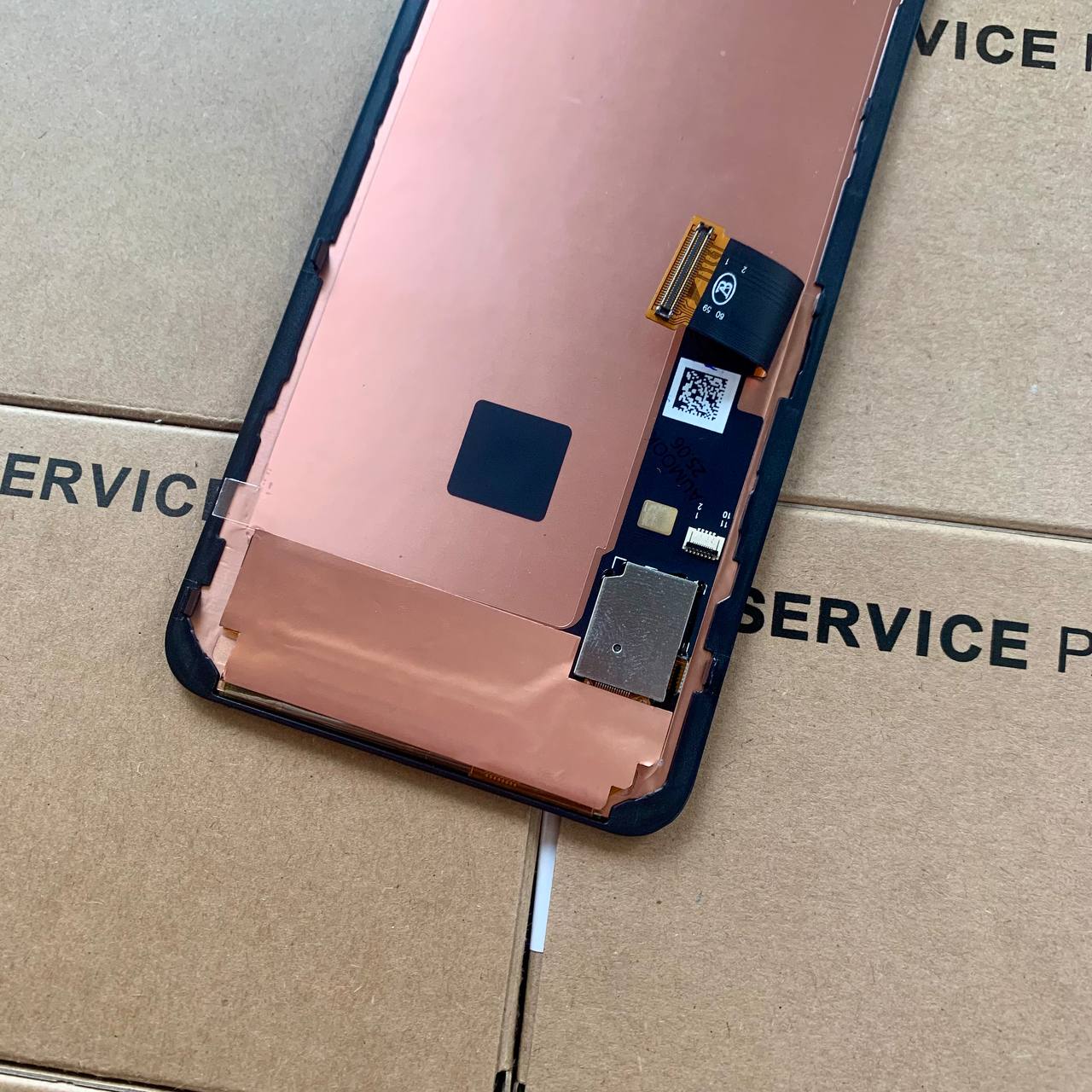 Дисплей Google Pixel 8 black, с рамкой, OLED