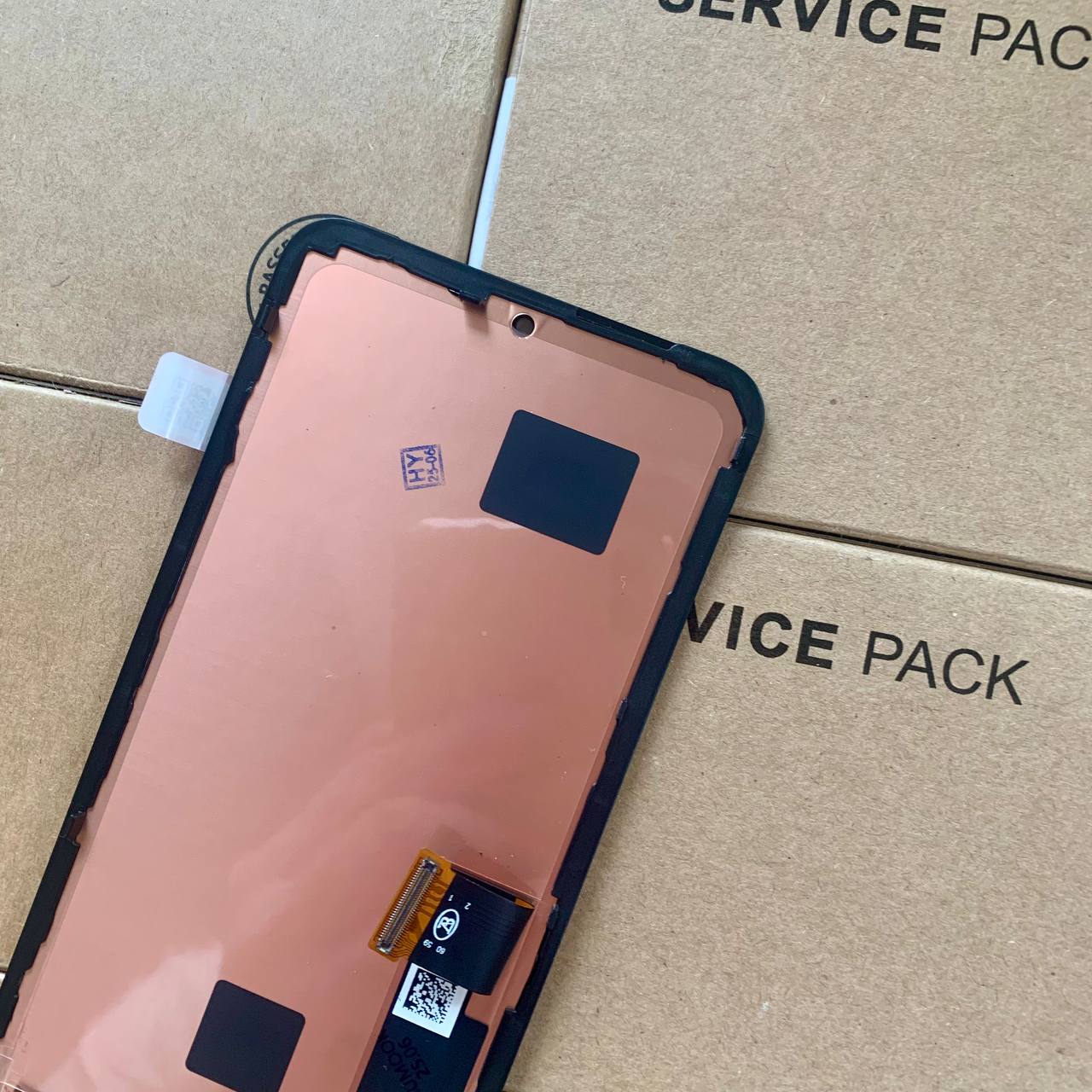 Дисплей Google Pixel 8 black, с рамкой, OLED