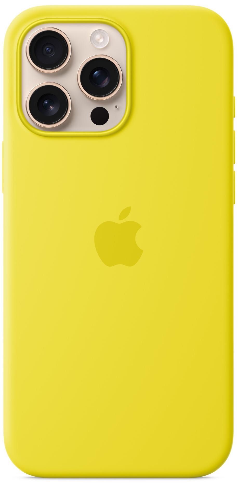 Чохол Silicone Case 1:1 for iPhone 16 with MagSafe animation, star fruit