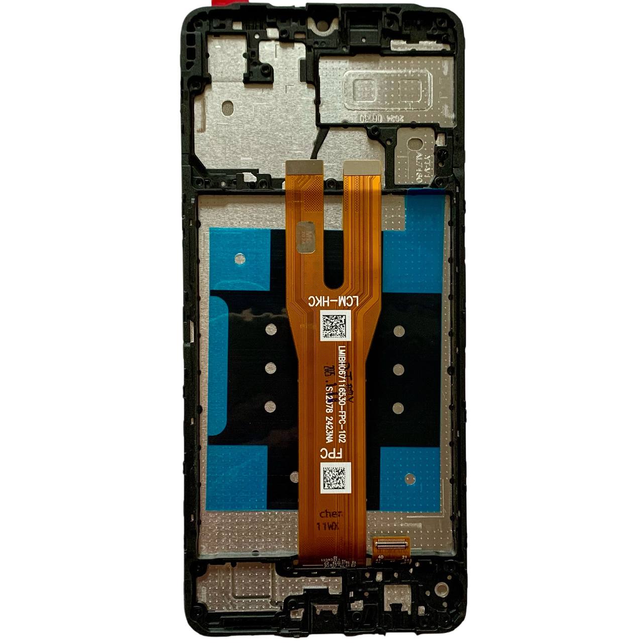 Дисплей Samsung A065 Galaxy A06 2024 black, з рамкою, INCELL
