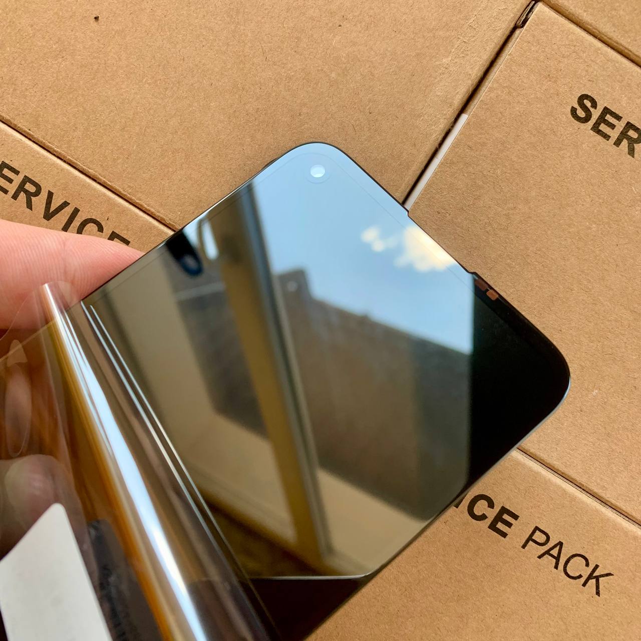 Дисплей Samsung A115 | M115 Galaxy A11 | M11 (157,5mm) black, без рамки, Original (China)