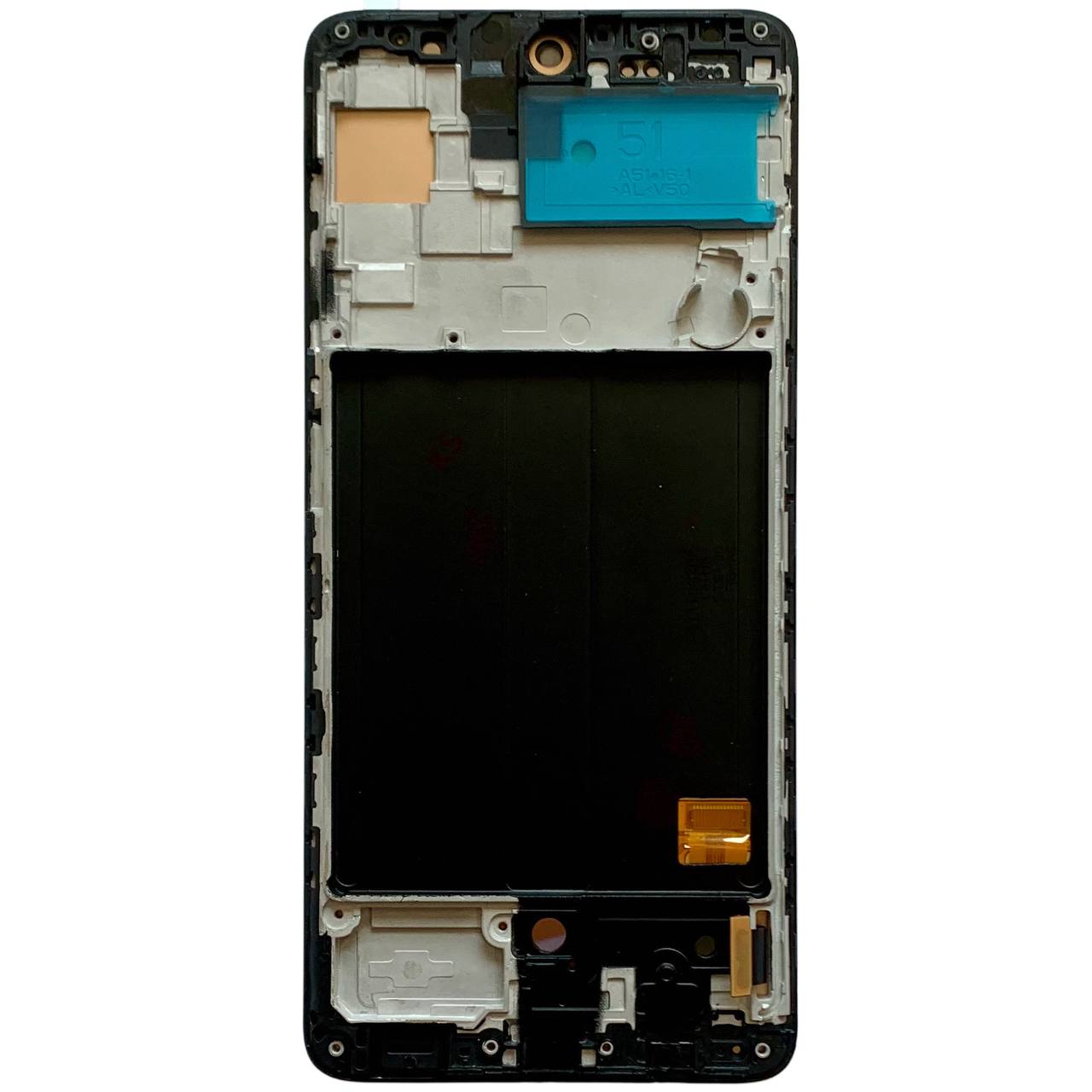 Дисплей Samsung A515 Galaxy A51 2020 black, с рамкой, OLED (Small LCD)