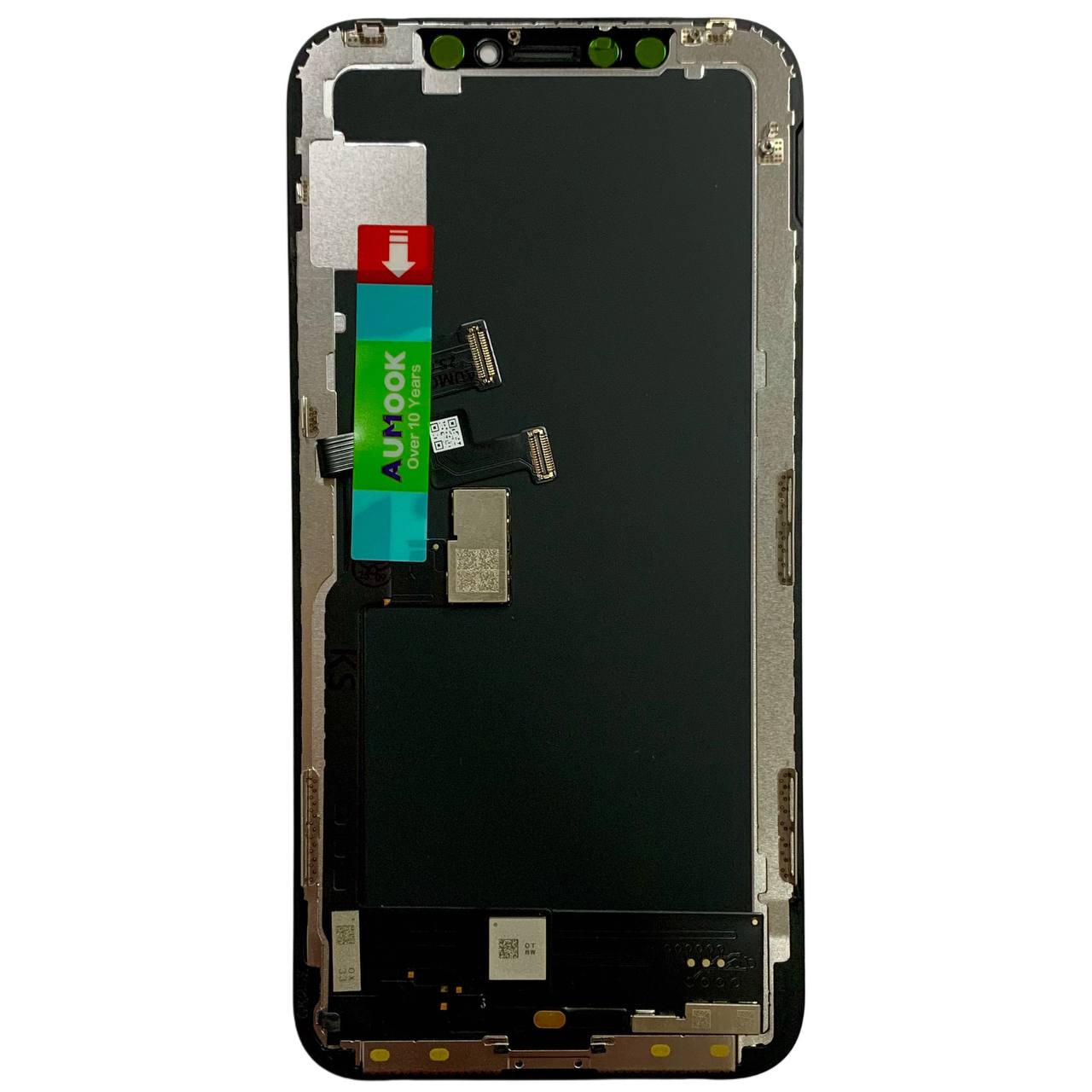 Дисплей iPhone X black, з рамкою, AUMOOK Prime HARD OLED