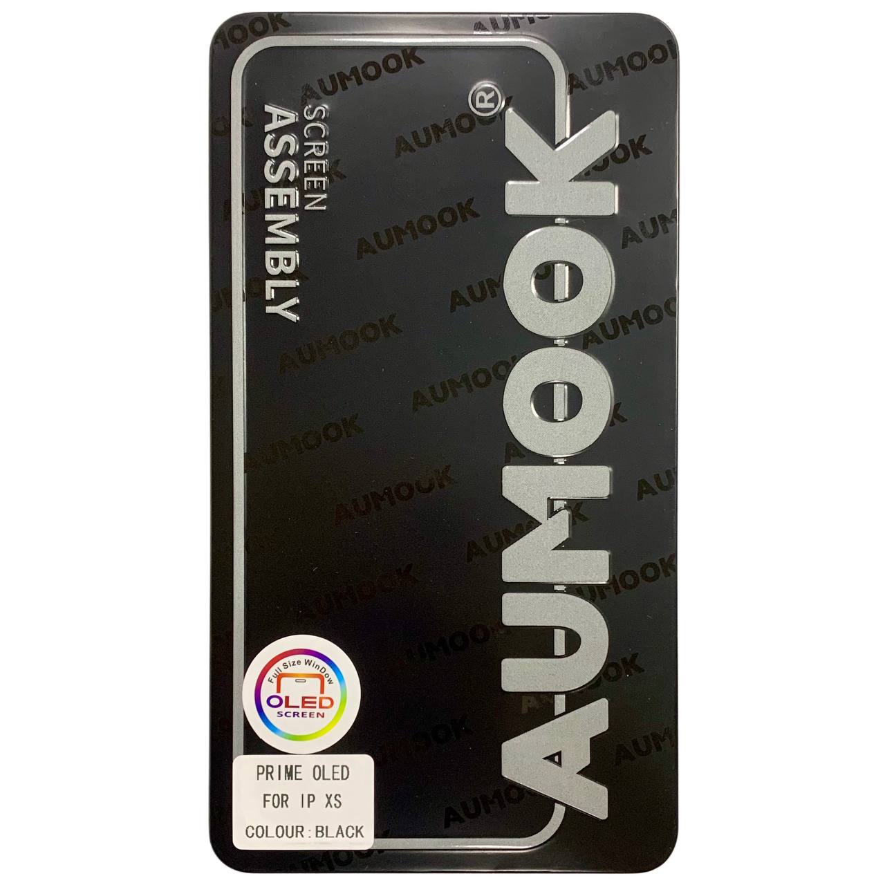 Дисплей iPhone Xs black, з рамкою, AUMOOK Prime HARD OLED