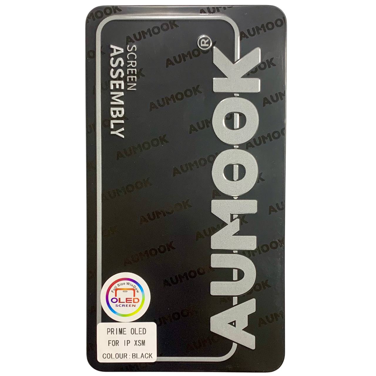 Дисплей iPhone Xs Max black, з рамкою, AUMOOK Prime HARD OLED