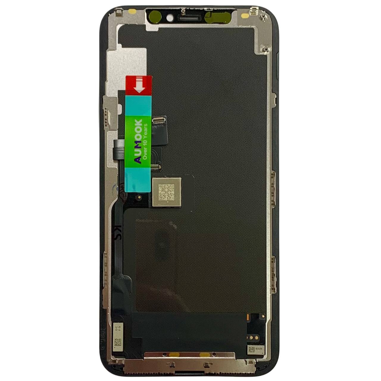 Дисплей iPhone 11 Pro black, з рамкою, AUMOOK Prime HARD OLED (move IC)