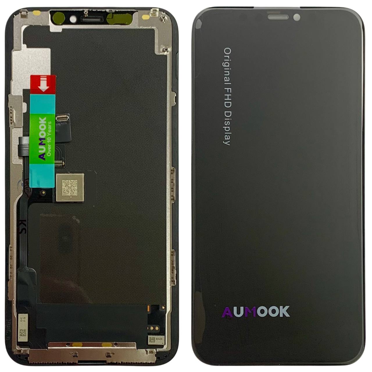 Дисплей iPhone 11 Pro black, з рамкою, AUMOOK Prime HARD OLED (move IC)