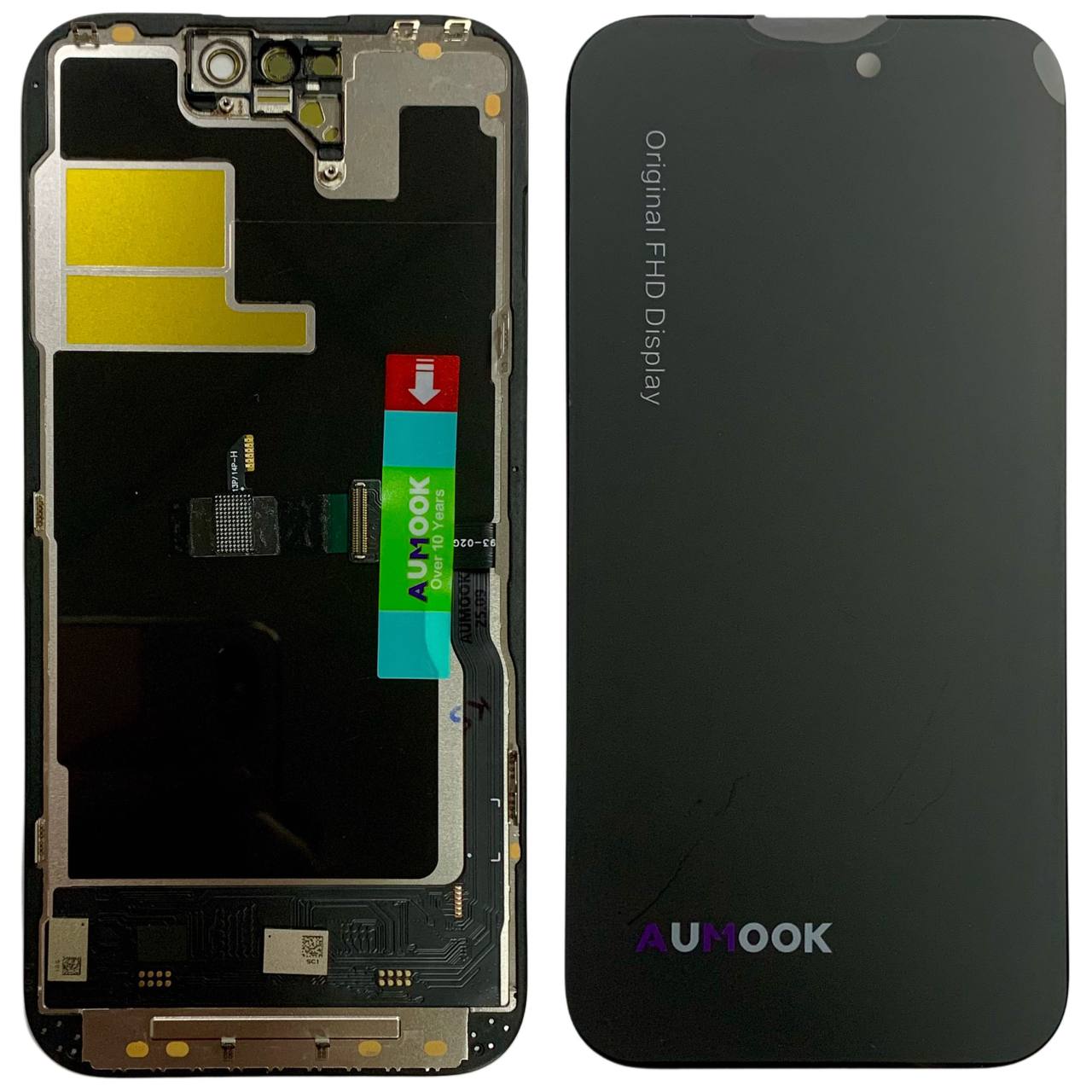 Дисплей iPhone 14 Pro black, с рамкой, AUMOOK Prime SOFT OLED 90Hz (move IC)