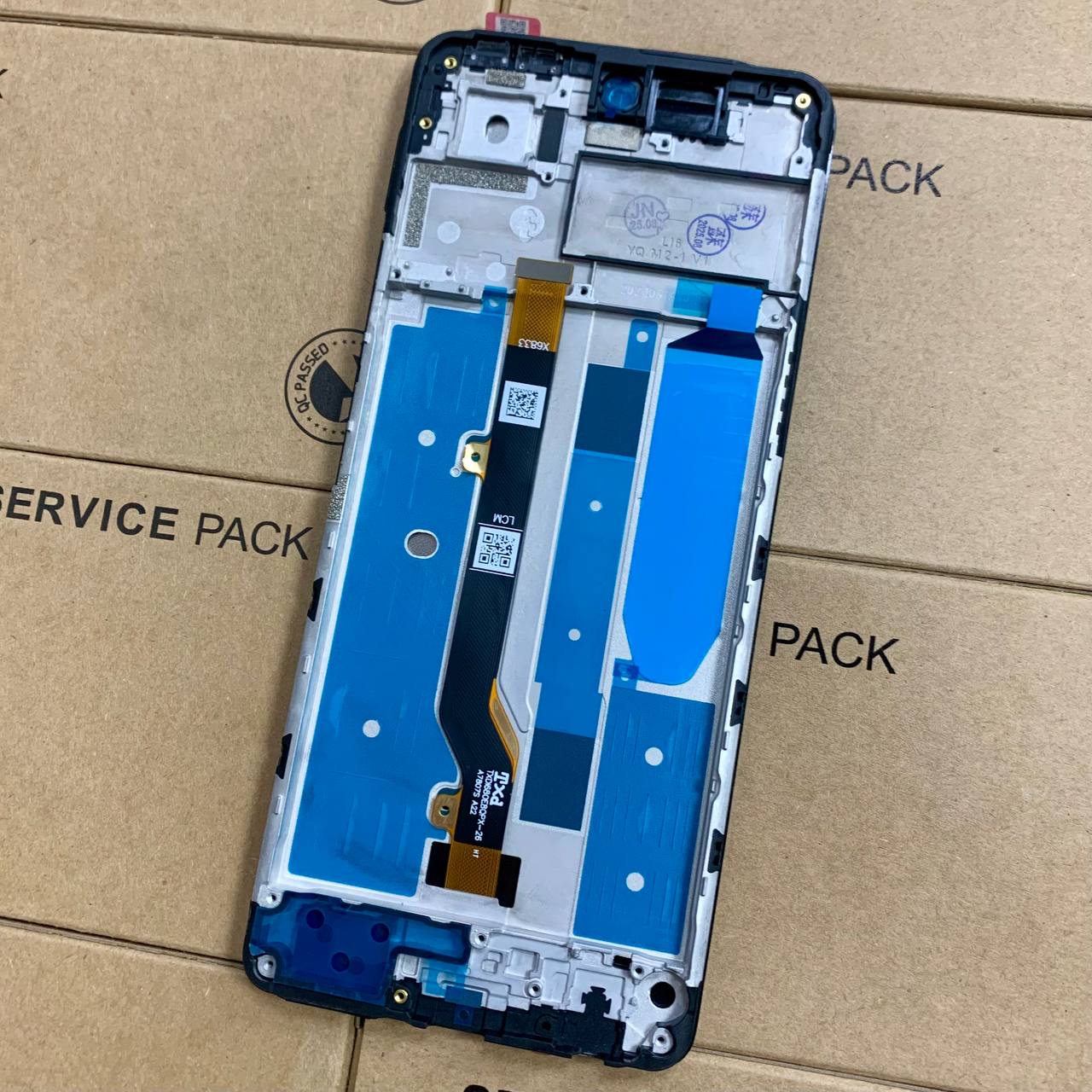 Дисплей Tecno Pova 6 Neo 4G black, з рамкою, Original (China)