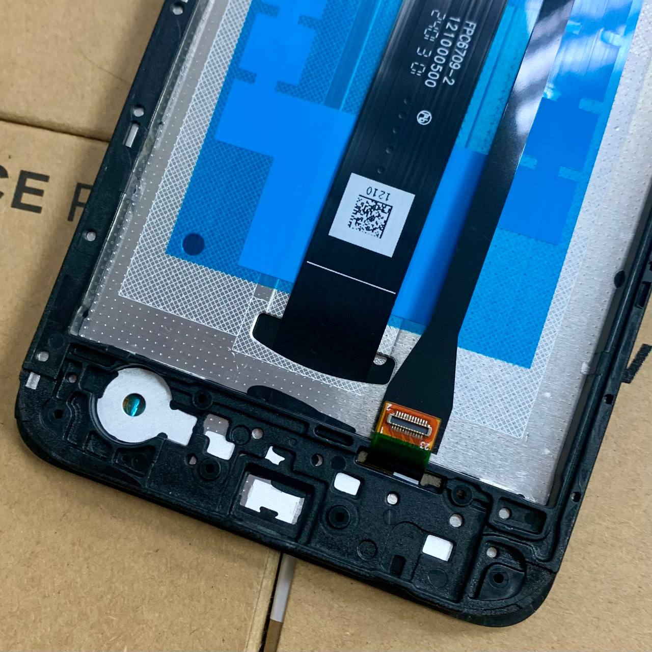 Дисплей Xiaomi Redmi A3 | Redmi A3x black, з рамкою, Original (PRC)