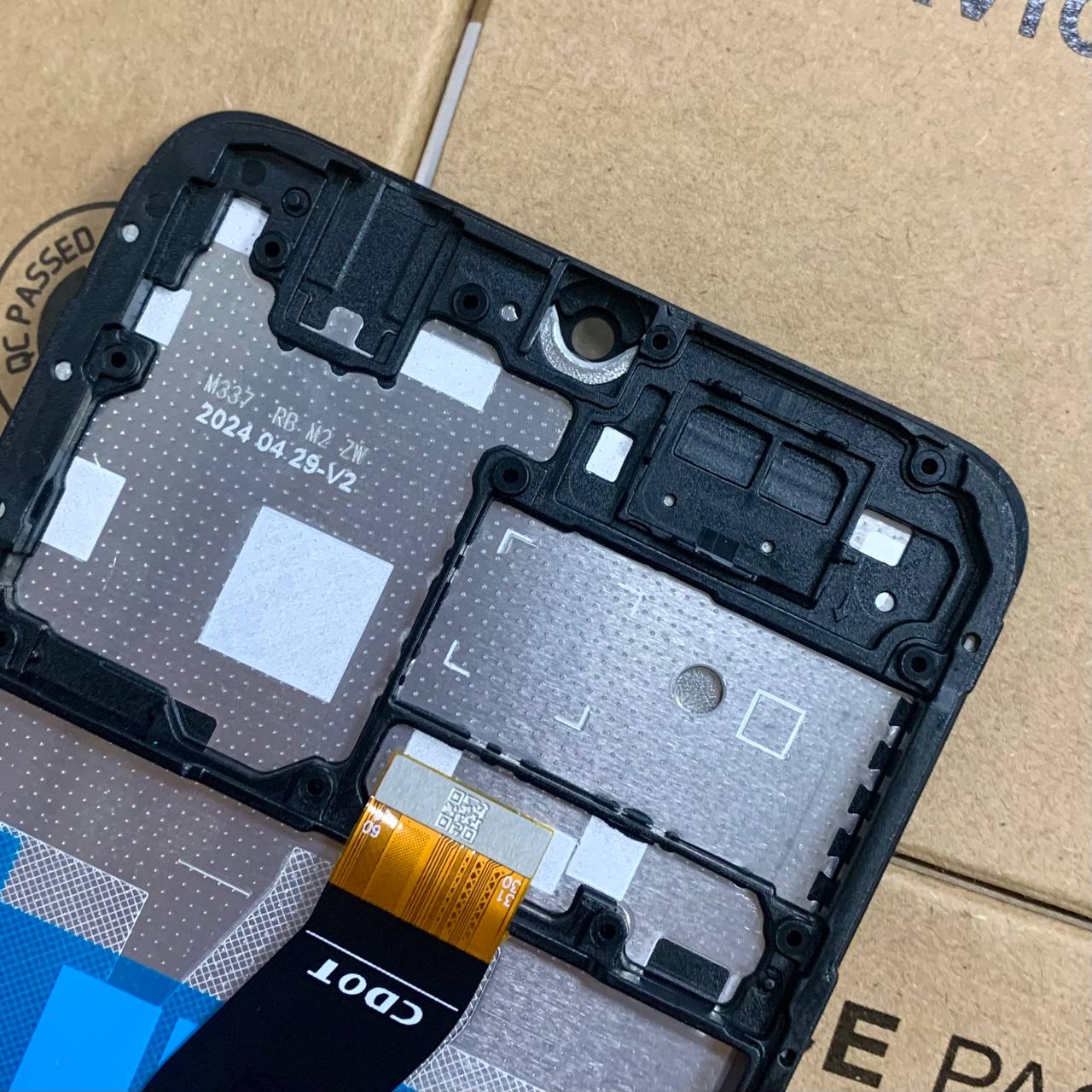 Дисплей Xiaomi Redmi A3 | Redmi A3x black, з рамкою, Original (PRC)