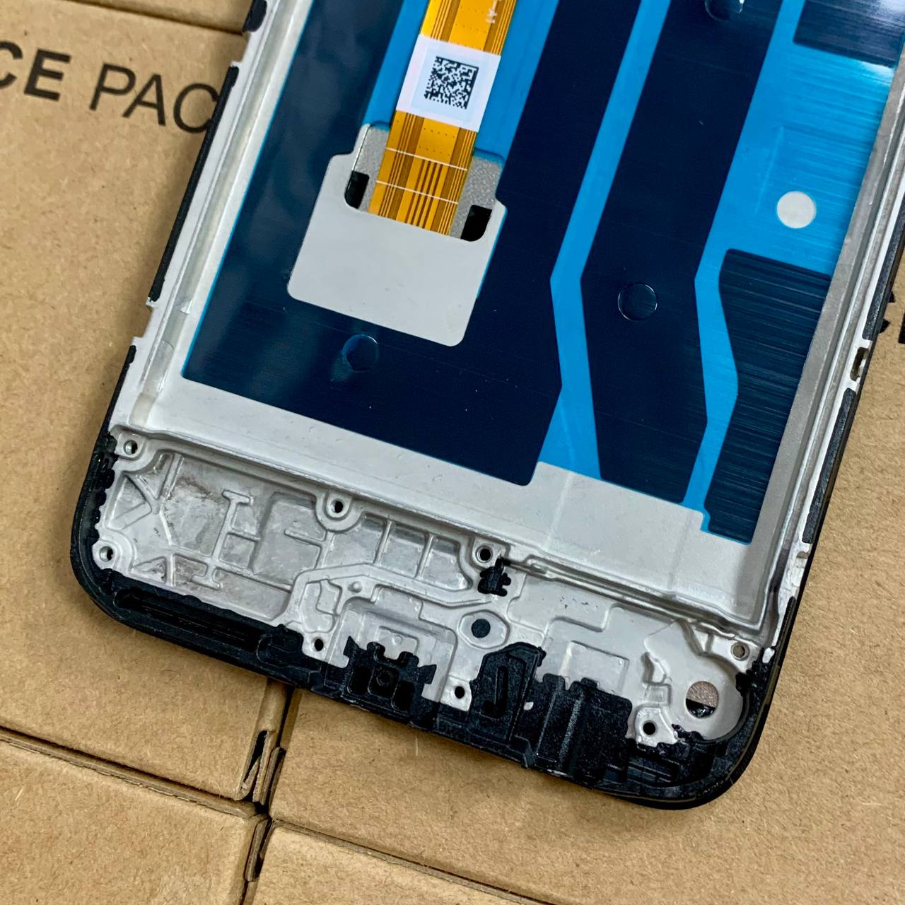 Дисплей OPPO A57 4G | OPPO A57S | OPPO A77 4G | OnePlus Nord N20 SE black, з рамкою, Original (PRC)