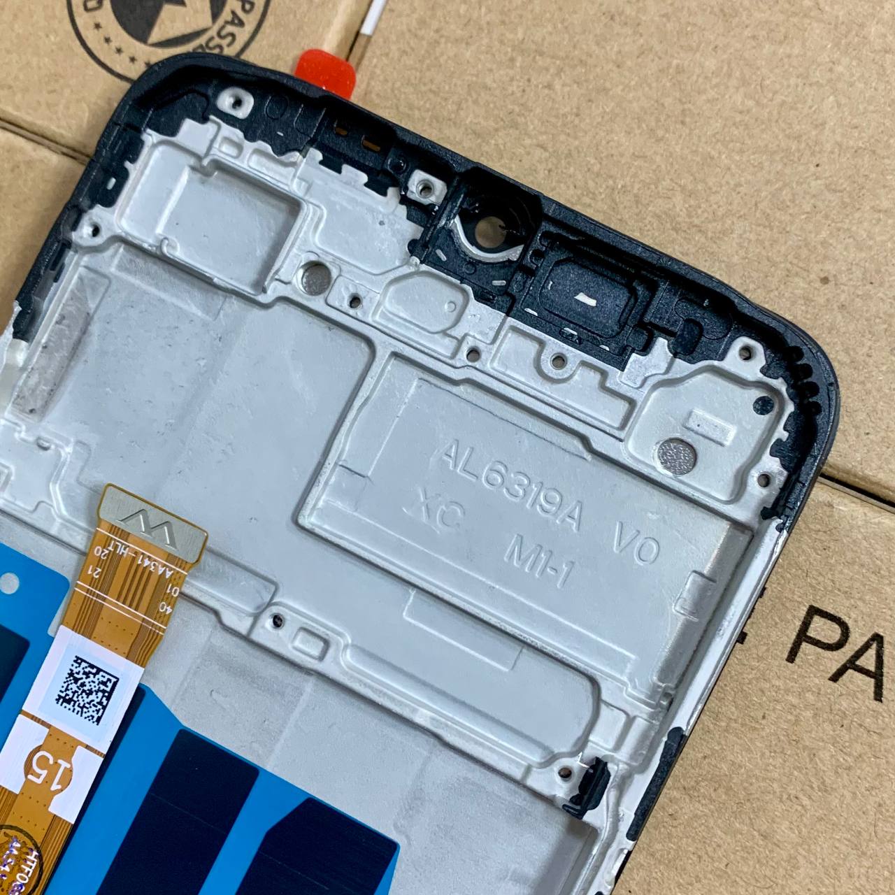 Дисплей OPPO A57 4G | OPPO A57S | OPPO A77 4G | OnePlus Nord N20 SE black, з рамкою, Original (PRC)