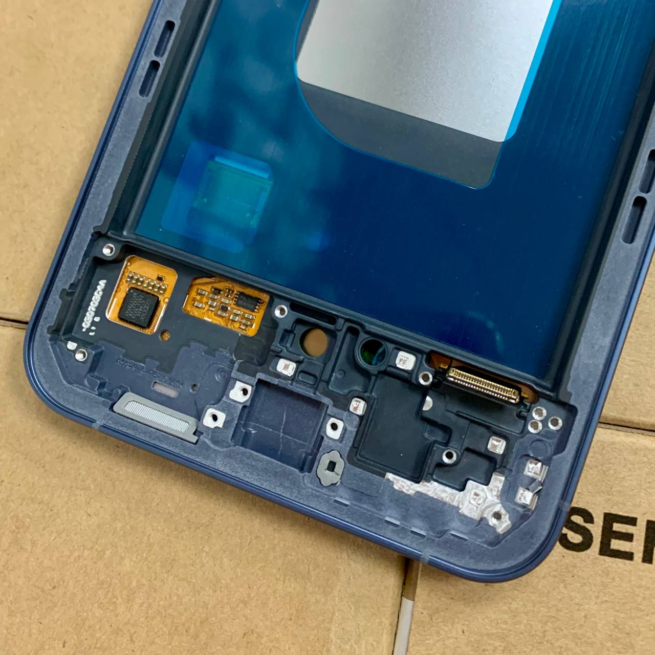 Дисплей Samsung A556 Galaxy A55 5G 2024 black, з рамкою, Original (China)
