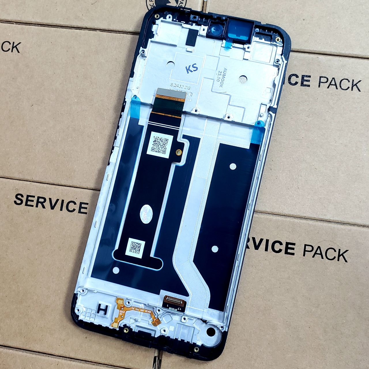 Дисплей Motorola Moto G34 black, з рамкою, Original (PRC)