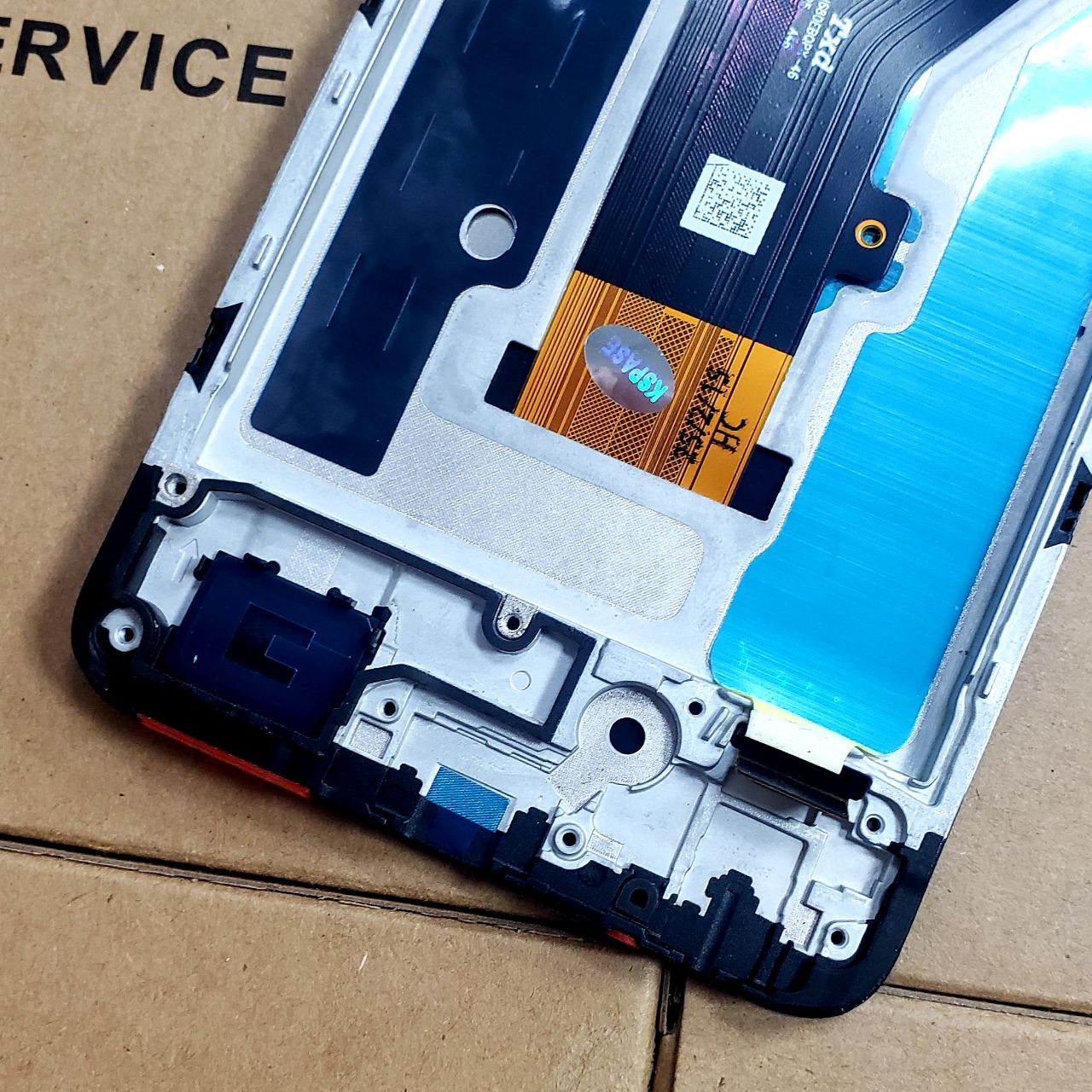 Дисплей Tecno Spark 30 4G black, з рамкою, Original (China)