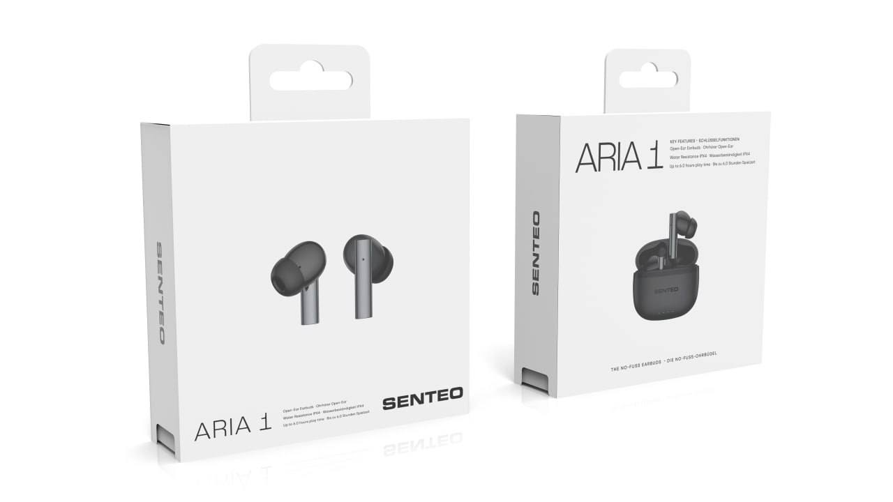 Бездротові навушники TWS SENTEO ARIA 1 Studio (black)