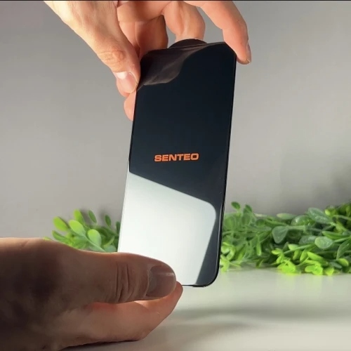 Захисне скло SENTEO 9H Impact iPhone 16 Pro | iPhone 17 Pro black (в упаковці)
