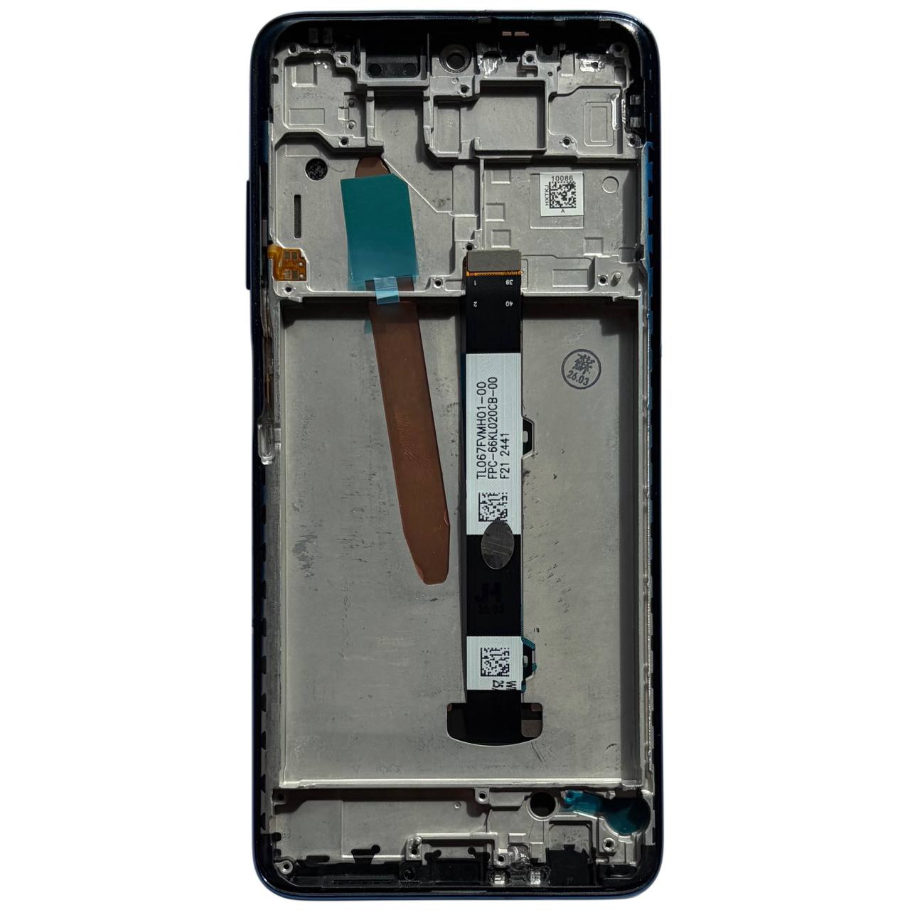Дисплей Xiaomi Poco X3 | Poco X3 Pro | Poco X3 NFC blue, с рамкой, Original (PRC)