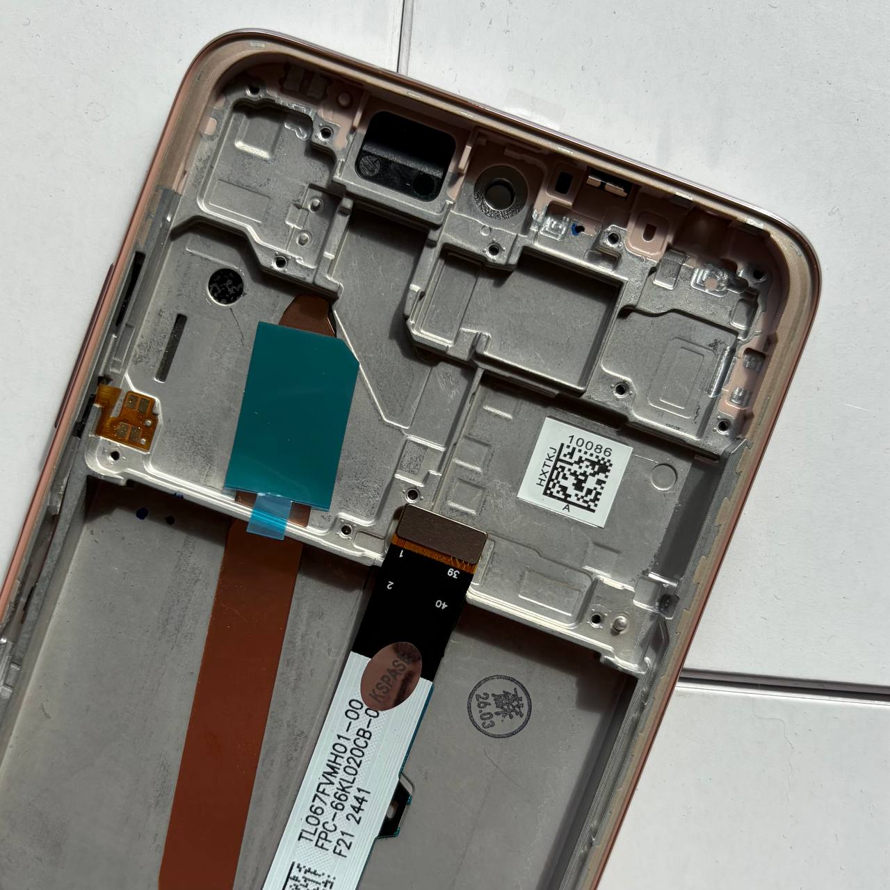 Дисплей Xiaomi Poco X3 | Poco X3 Pro | Poco X3 NFC gold, с рамкой, Original (PRC)