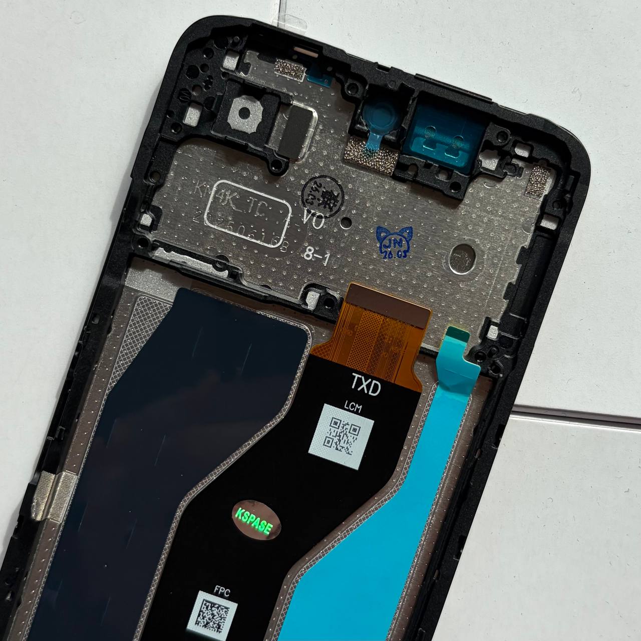 Дисплей Tecno Spark Go 2 black, з рамкою, Original (PRC)