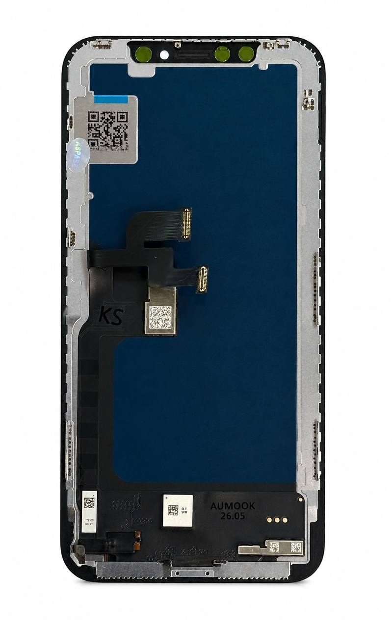 Дисплей iPhone Xs black, з рамкою, AUMOOK HD+ INCELL