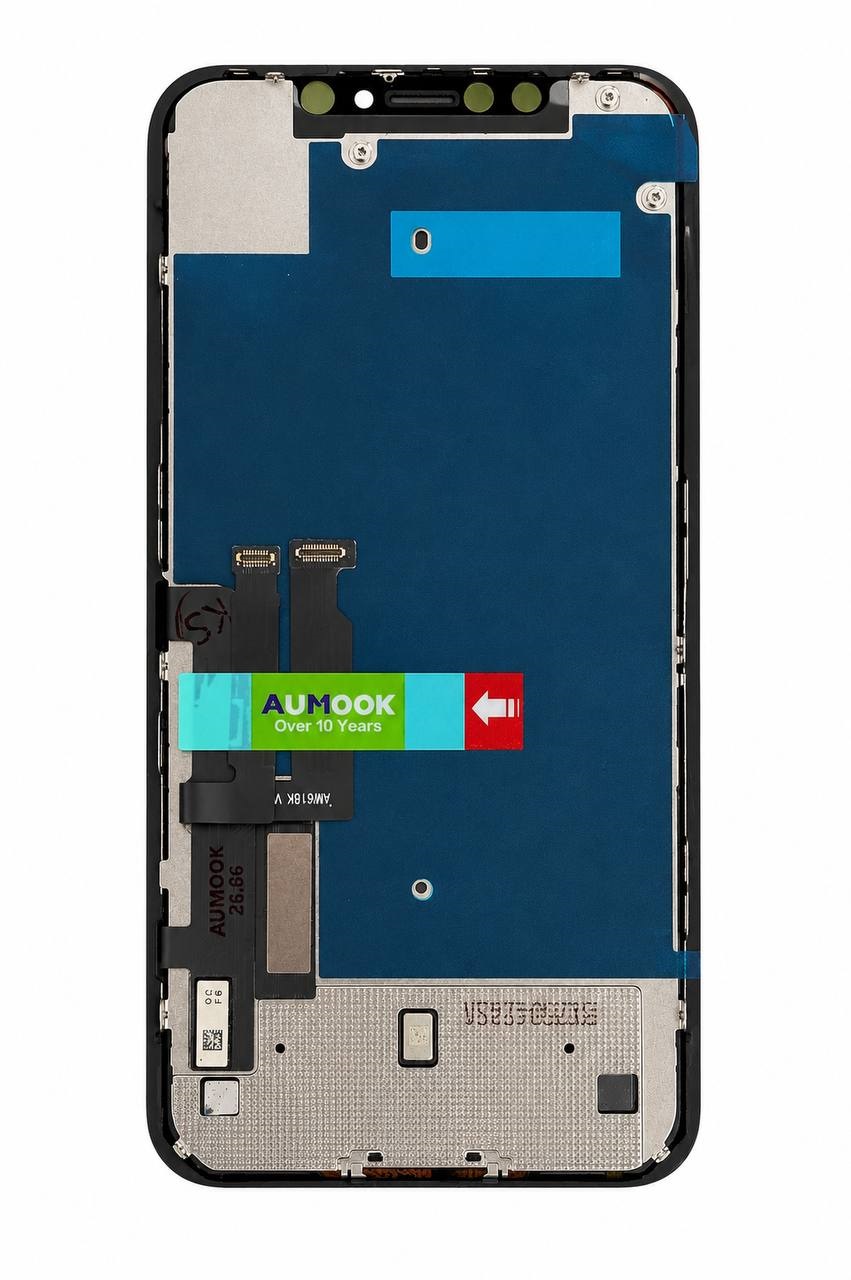 Дисплей iPhone Xr black, с рамкой, AUMOOK HD+ INCELL