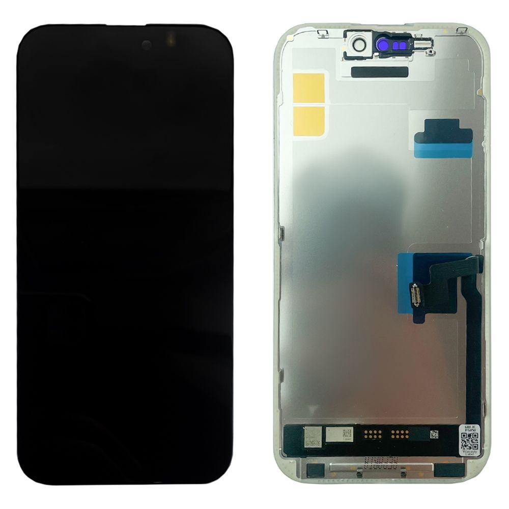 Дисплей iPhone 16 Pro black, с рамкой, 120Hz REPART Ultra Prime (move IC)