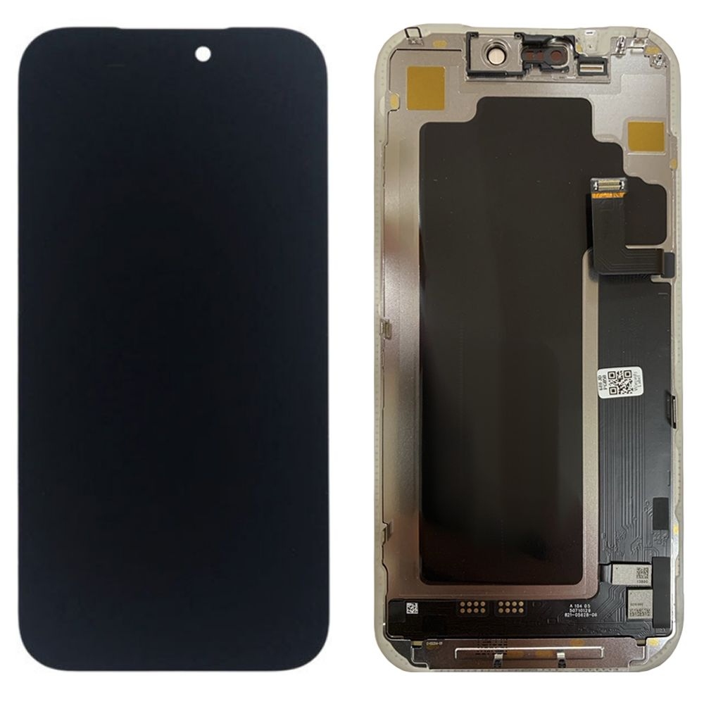 Дисплей iPhone 17 Pro black, с рамкой, 120Hz REPART Ultra Prime (move IC)